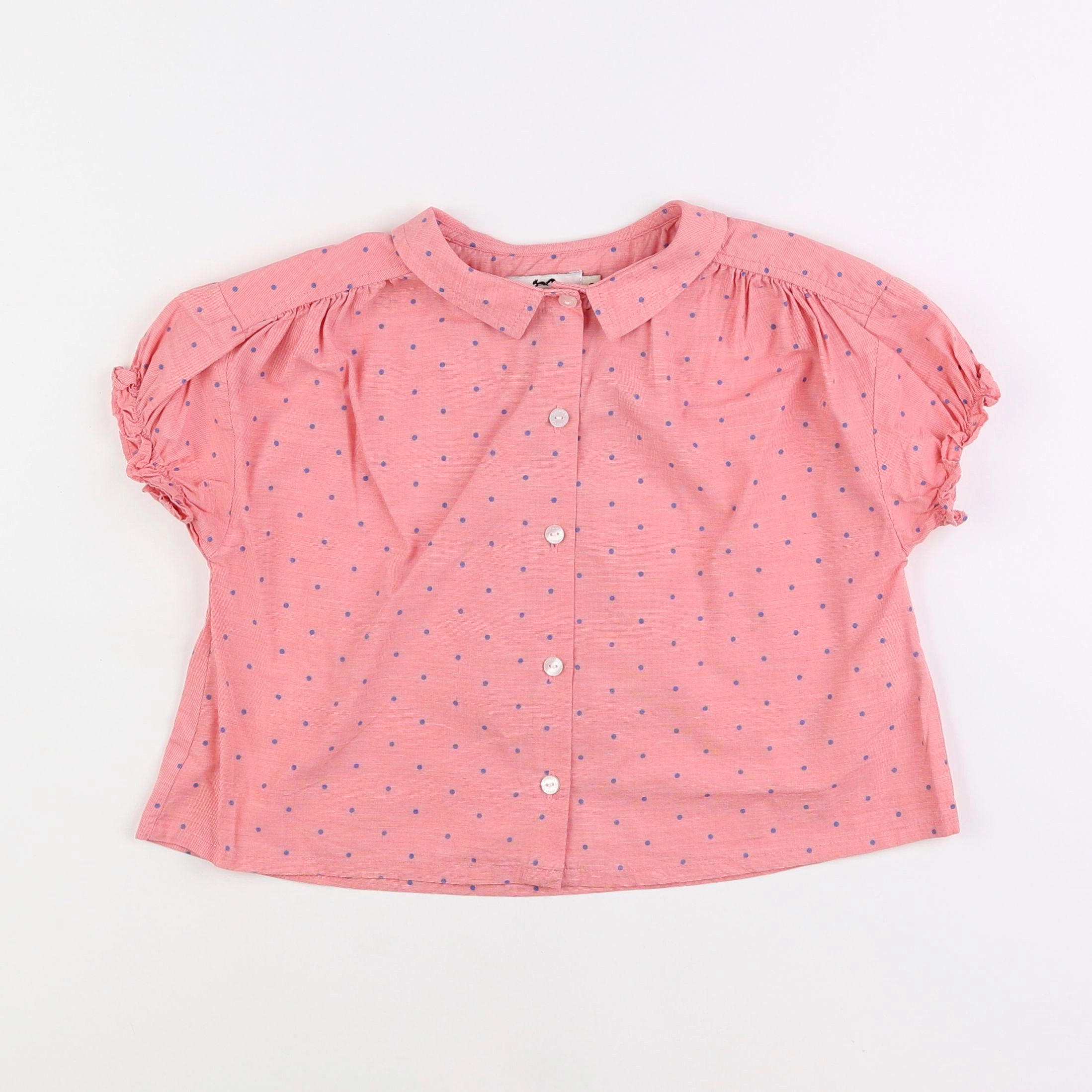 Cyrillus - blouse rose - 6 ans