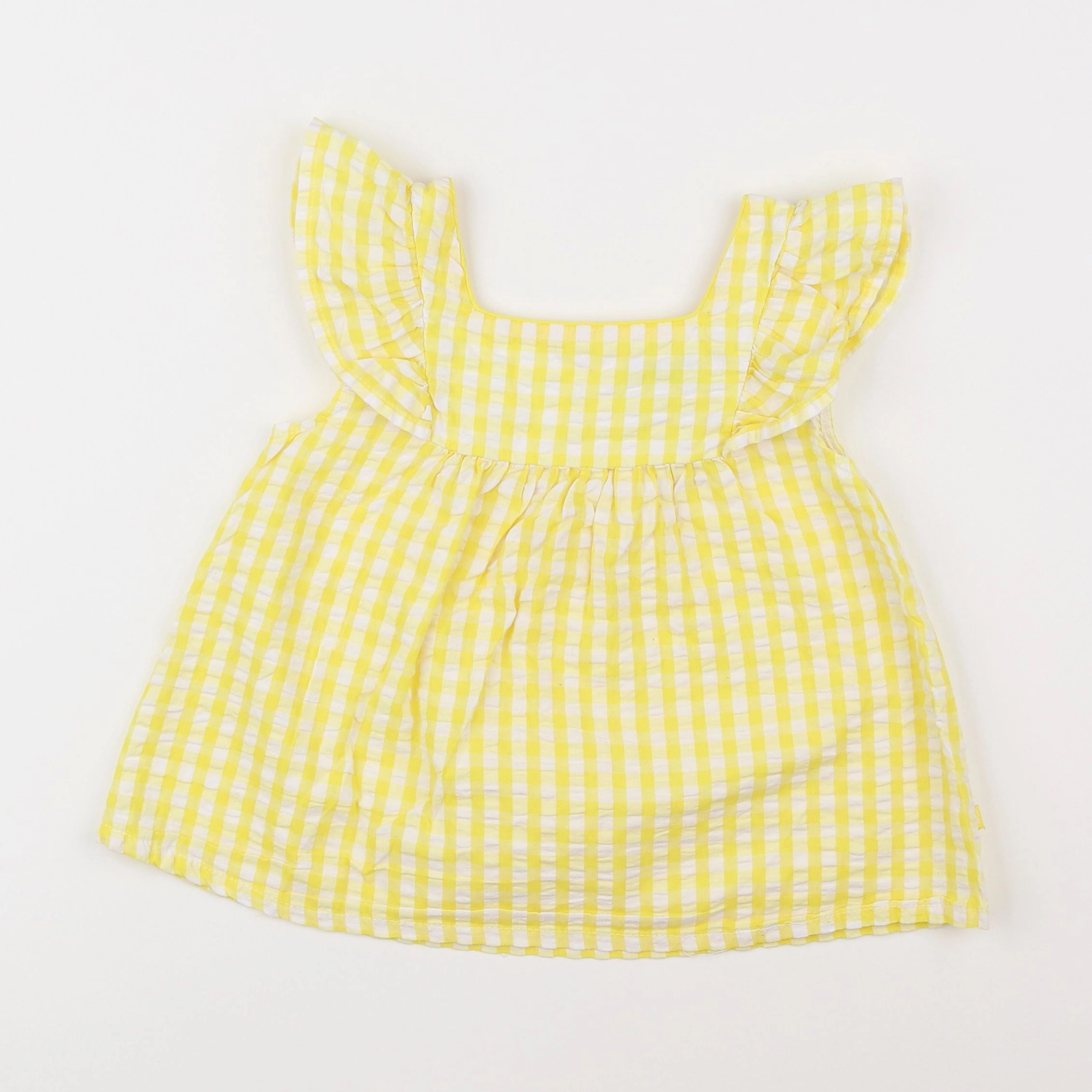 Okaidi - blouse jaune - 6 ans