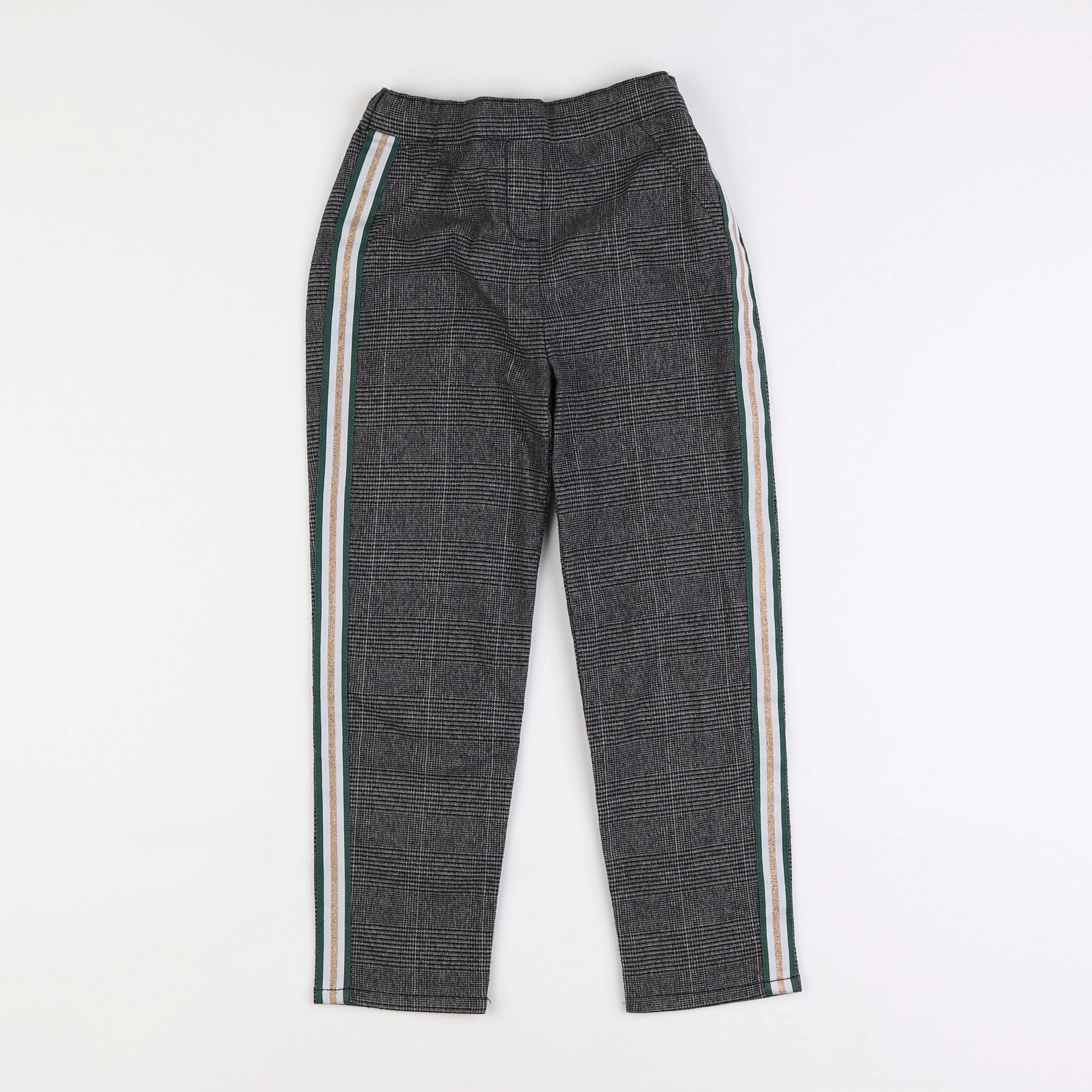 Vertbaudet - pantalon gris - 7 ans