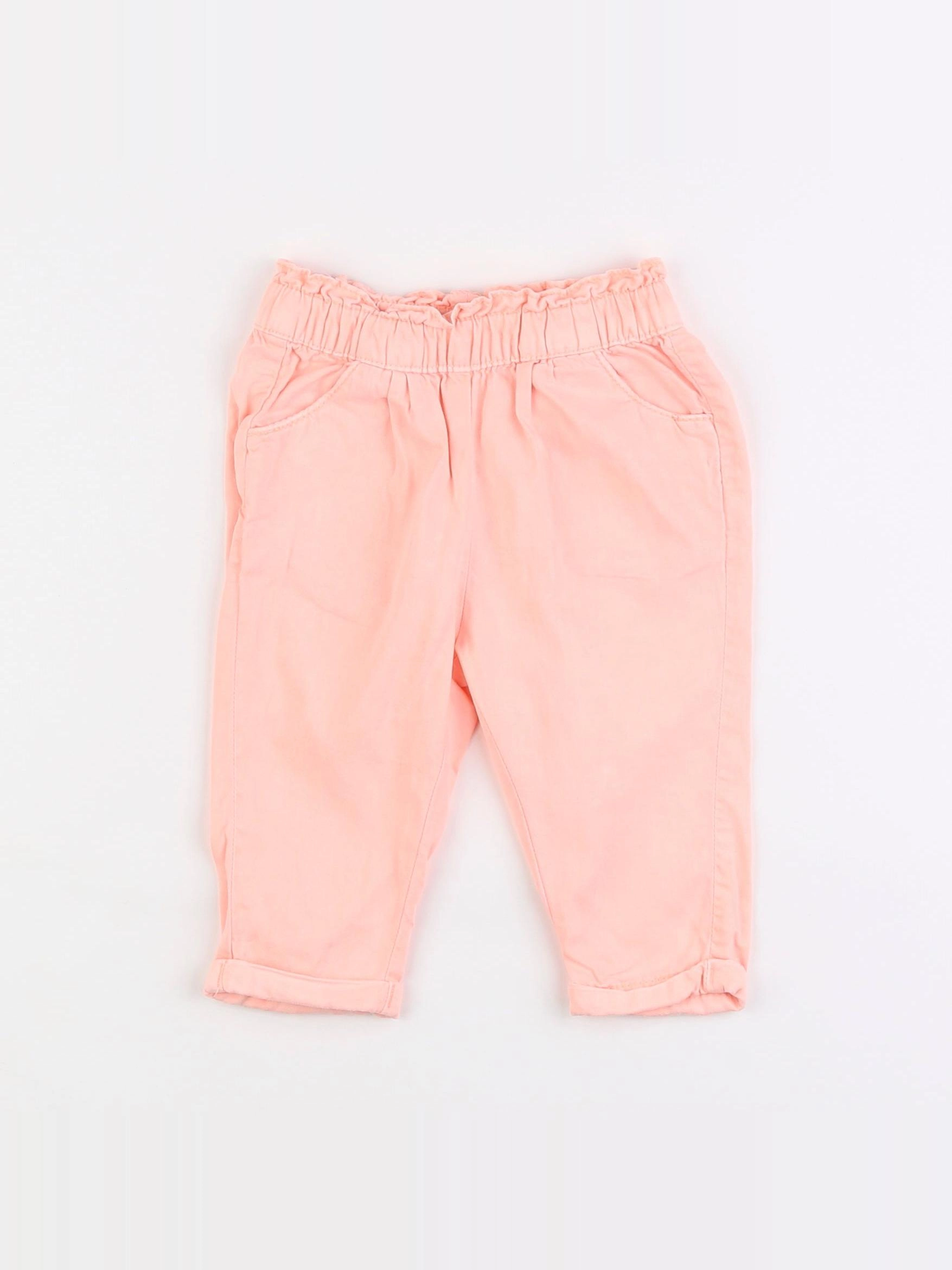 Tape à l'oeil - pantalon rose - 6 mois