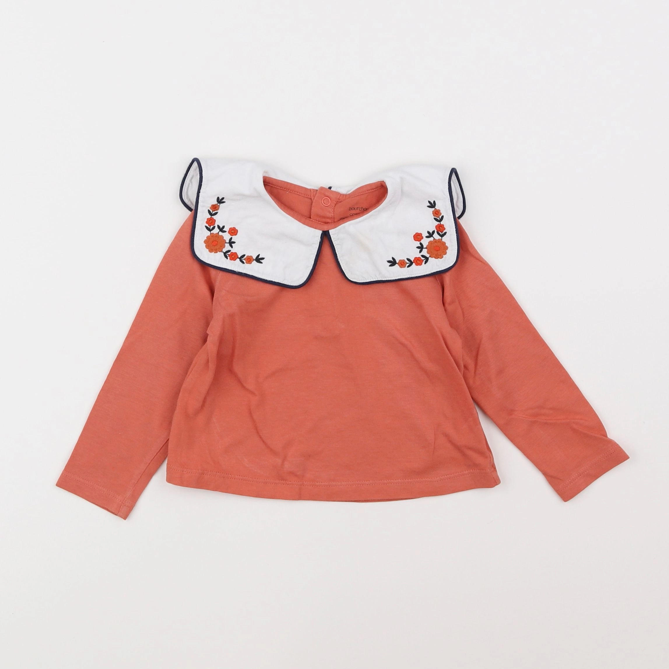 Boutchou - tee-shirt orange - 9 mois