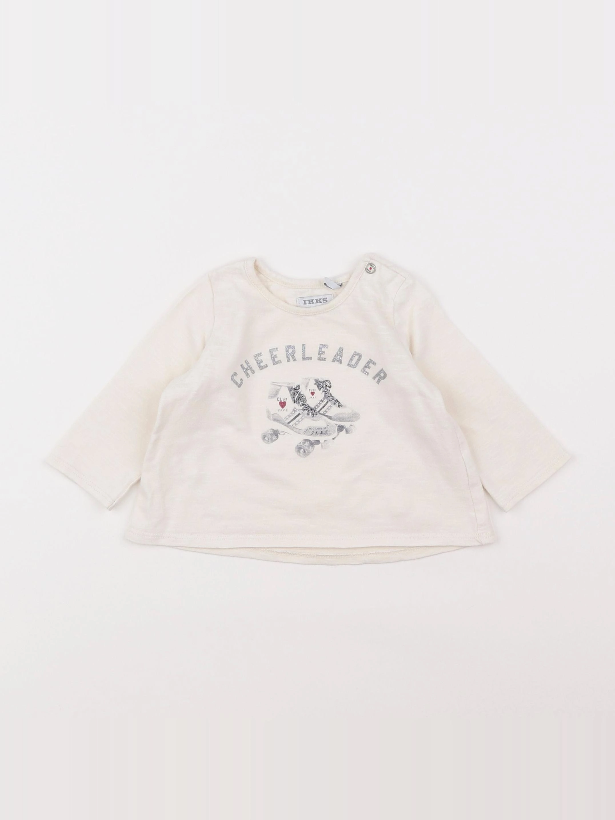 IKKS - tee-shirt beige - 6 mois