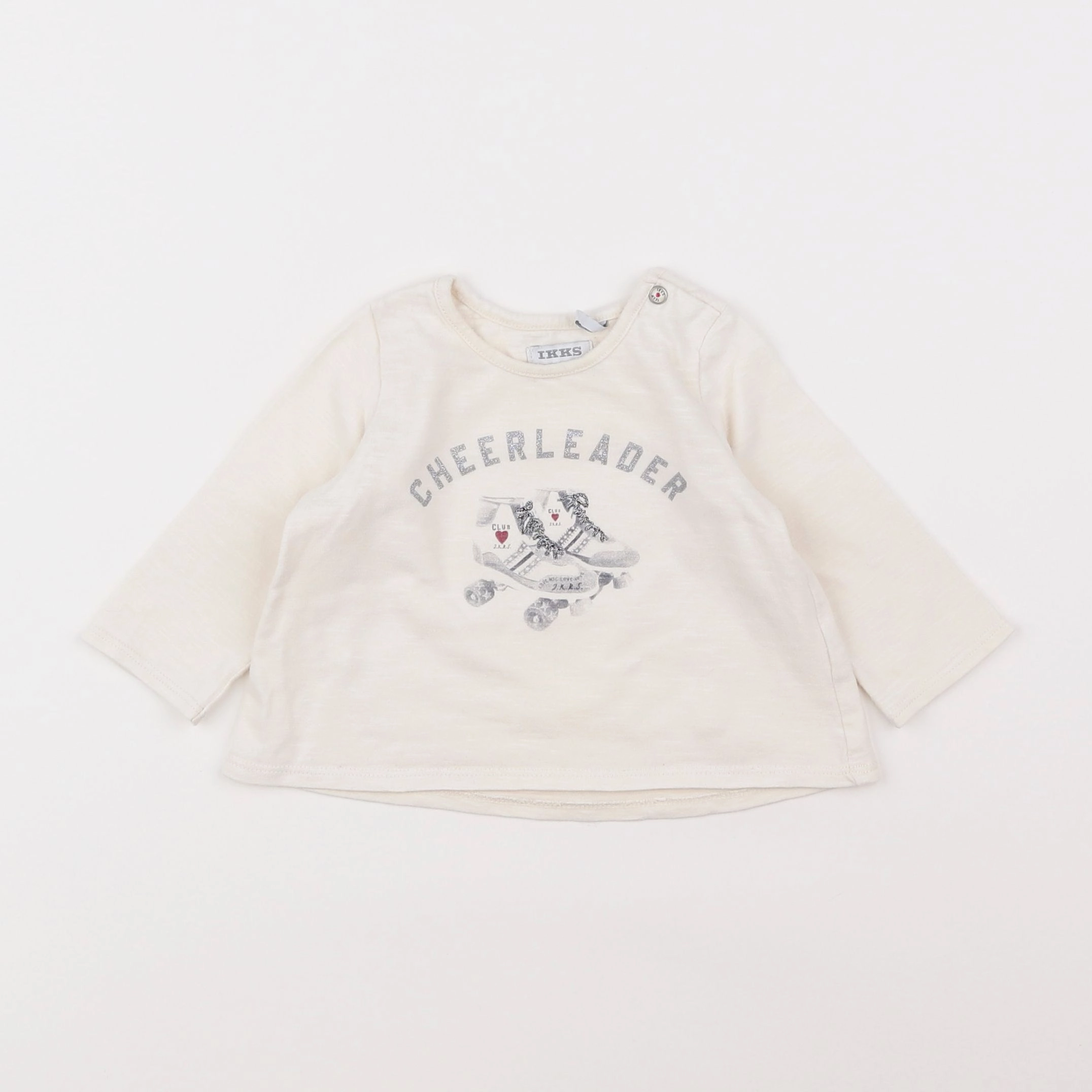 IKKS - tee-shirt beige - 6 mois