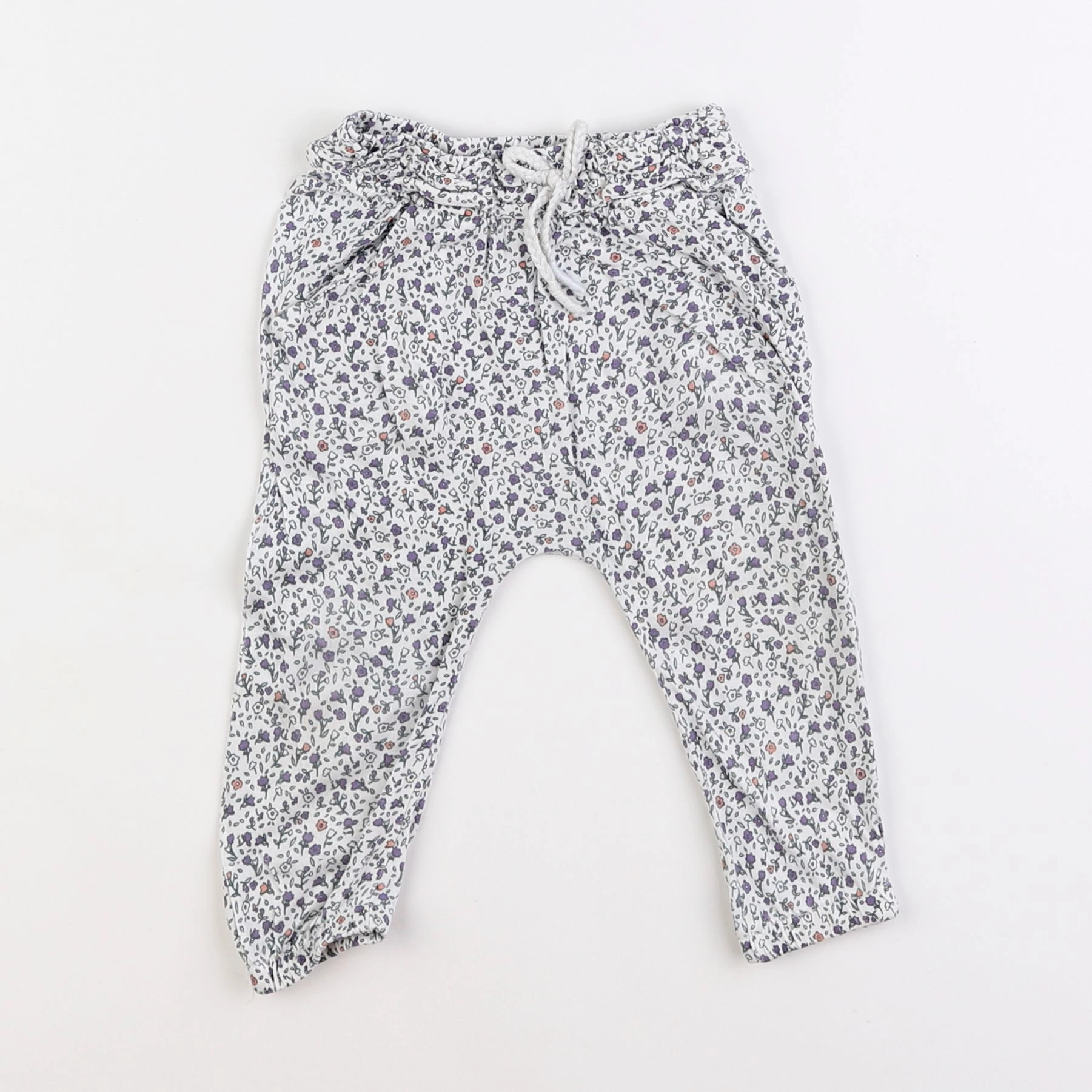 Vertbaudet - pantalon multicolore - 9 mois