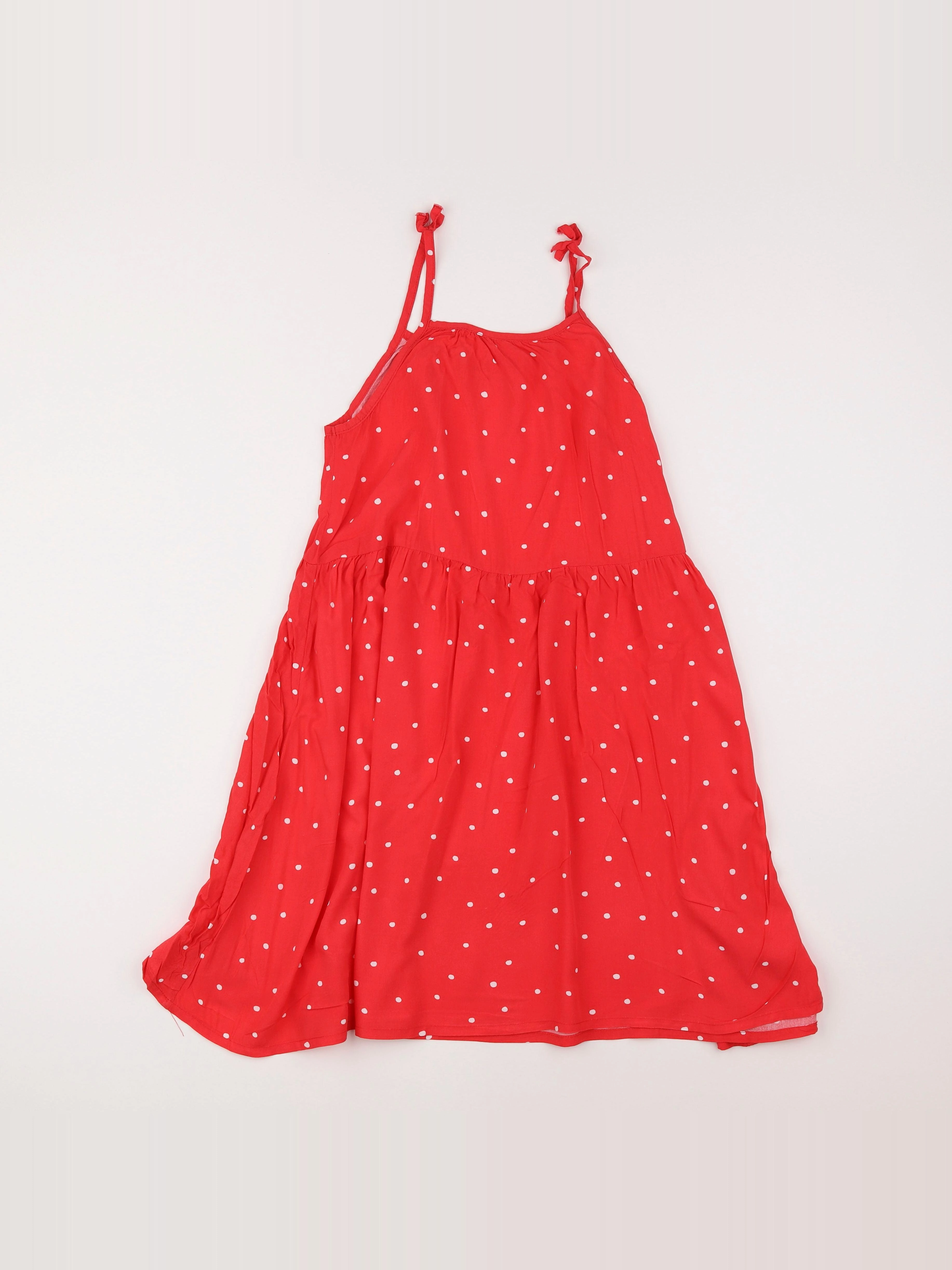 Vertbaudet - robe rose, rouge - 14 ans