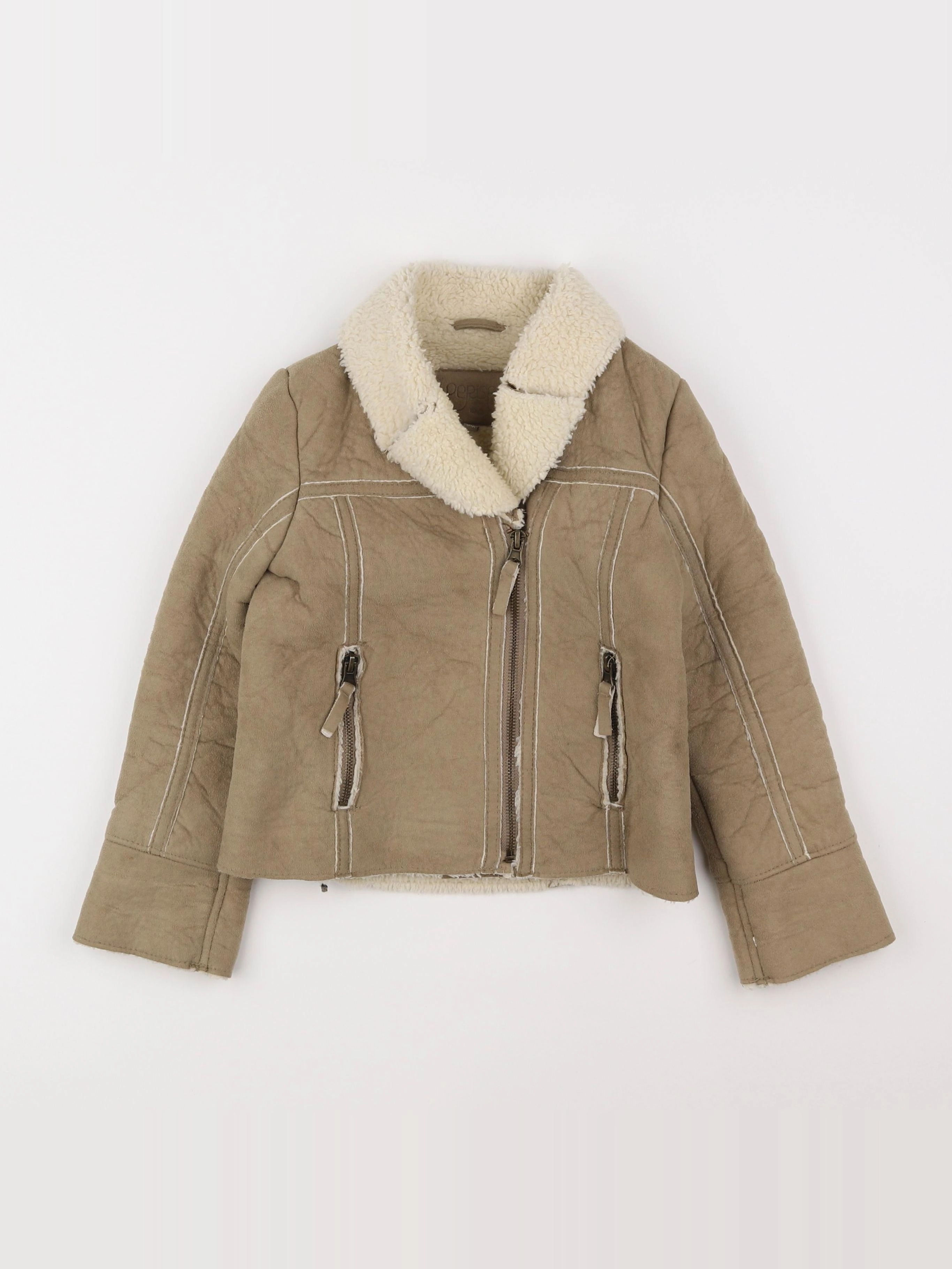 Le temps des cerises  - veste marron - 3 ans