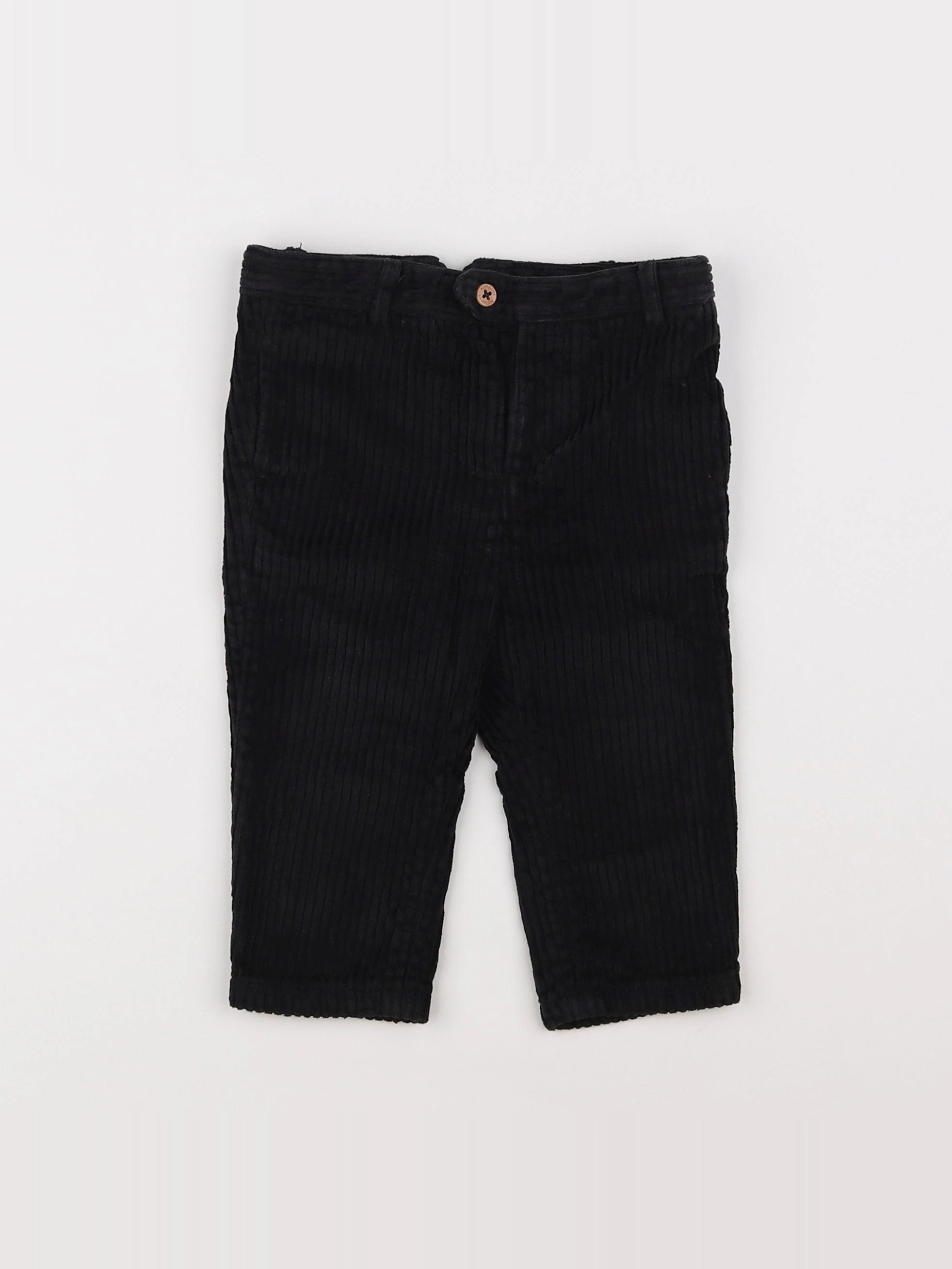 Natalys - pantalon noir - 12 mois