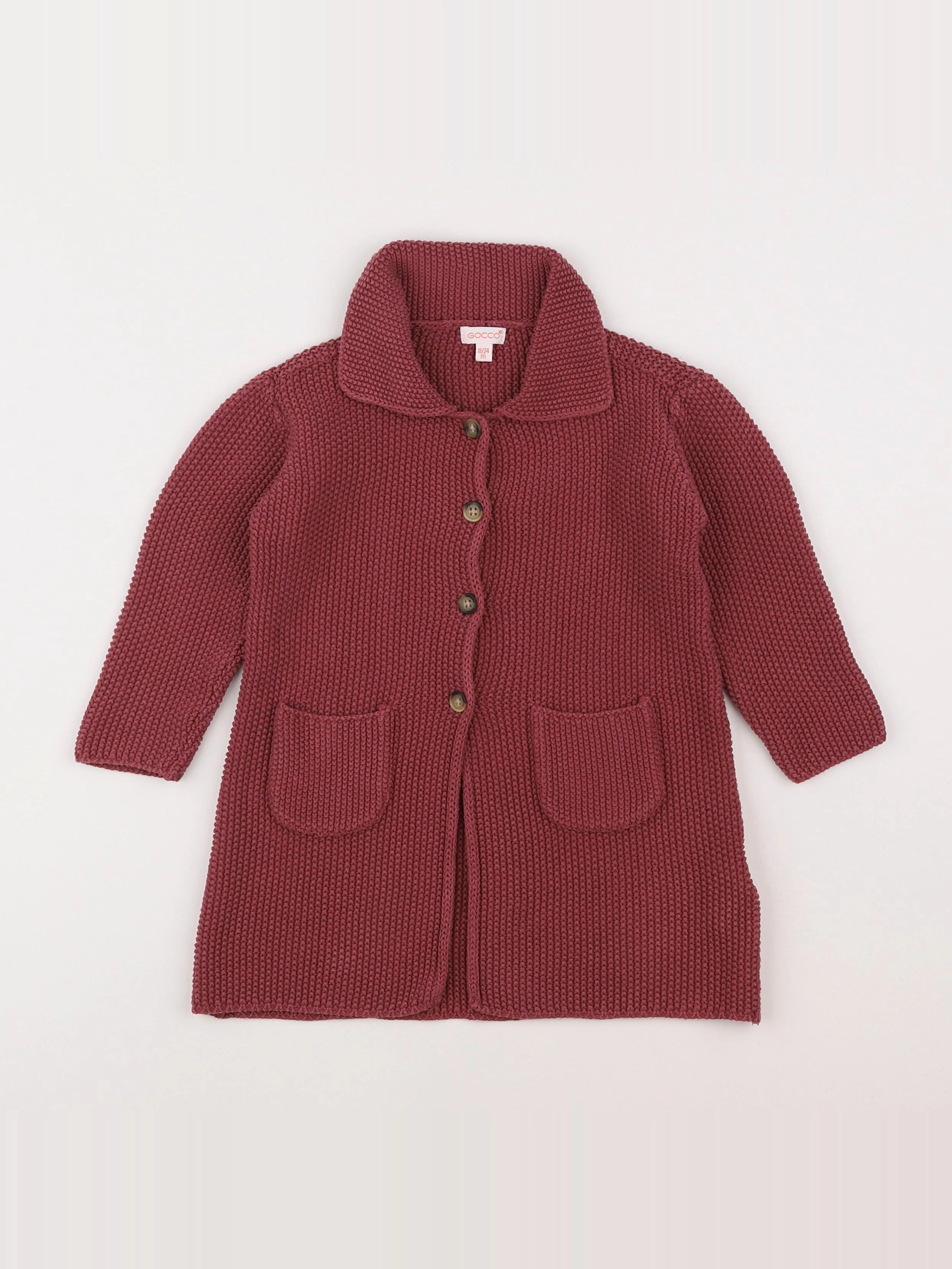Gocco - gilet rose - 18 mois