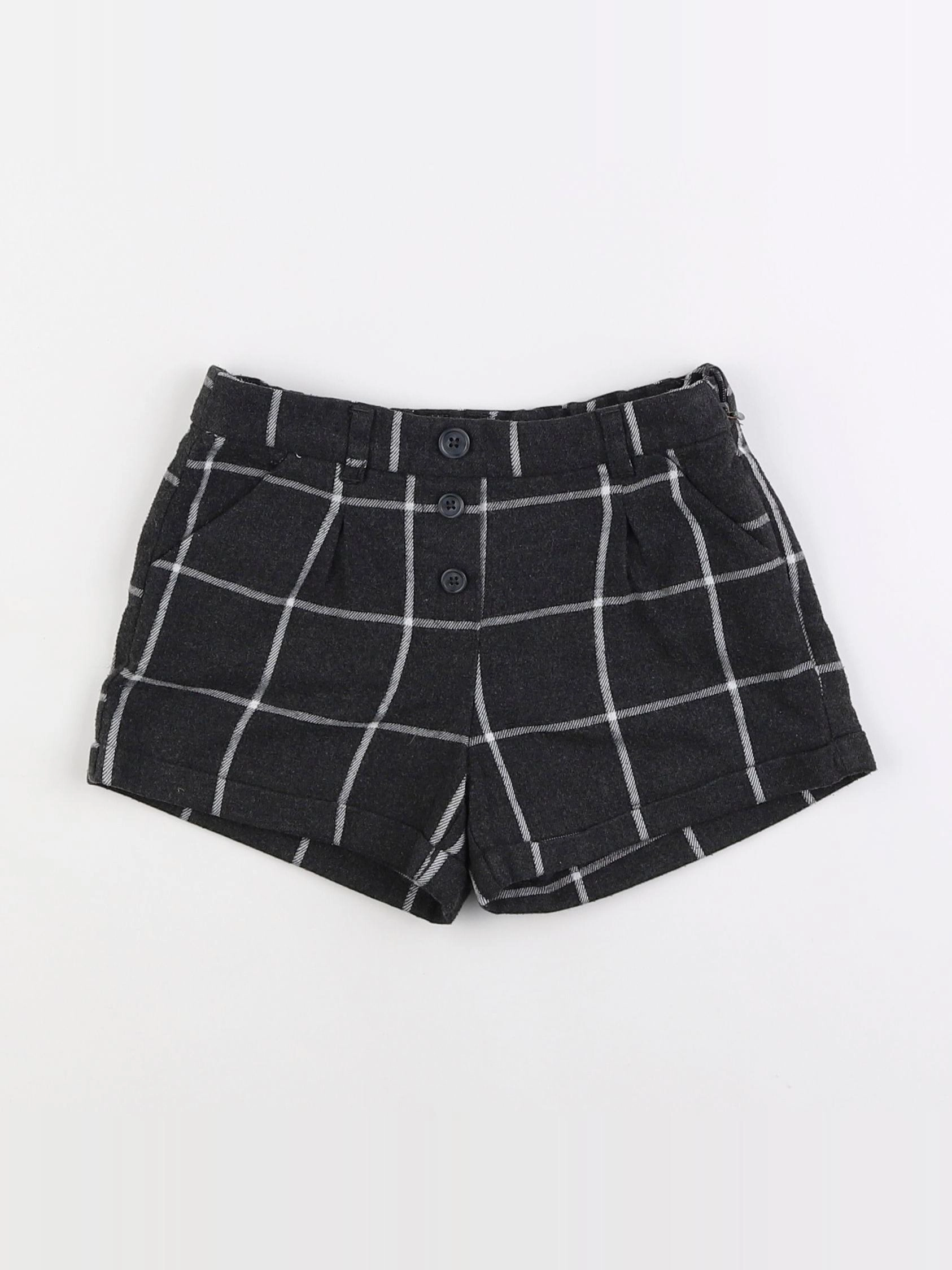 Vertbaudet - short gris - 6 ans