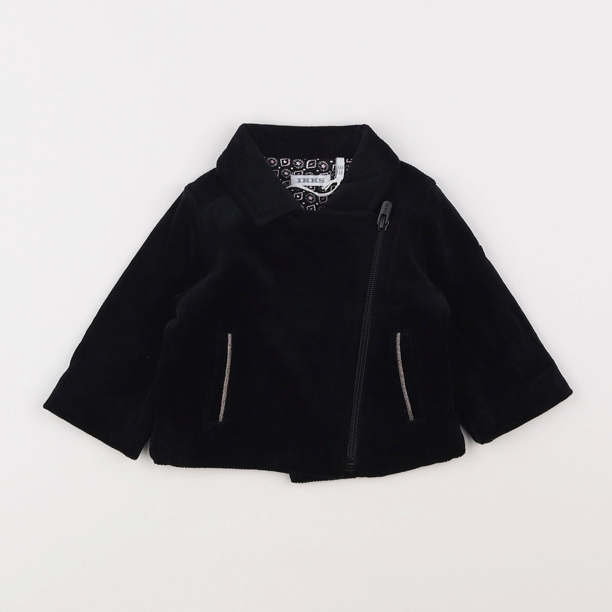 IKKS - veste noir - 6 mois