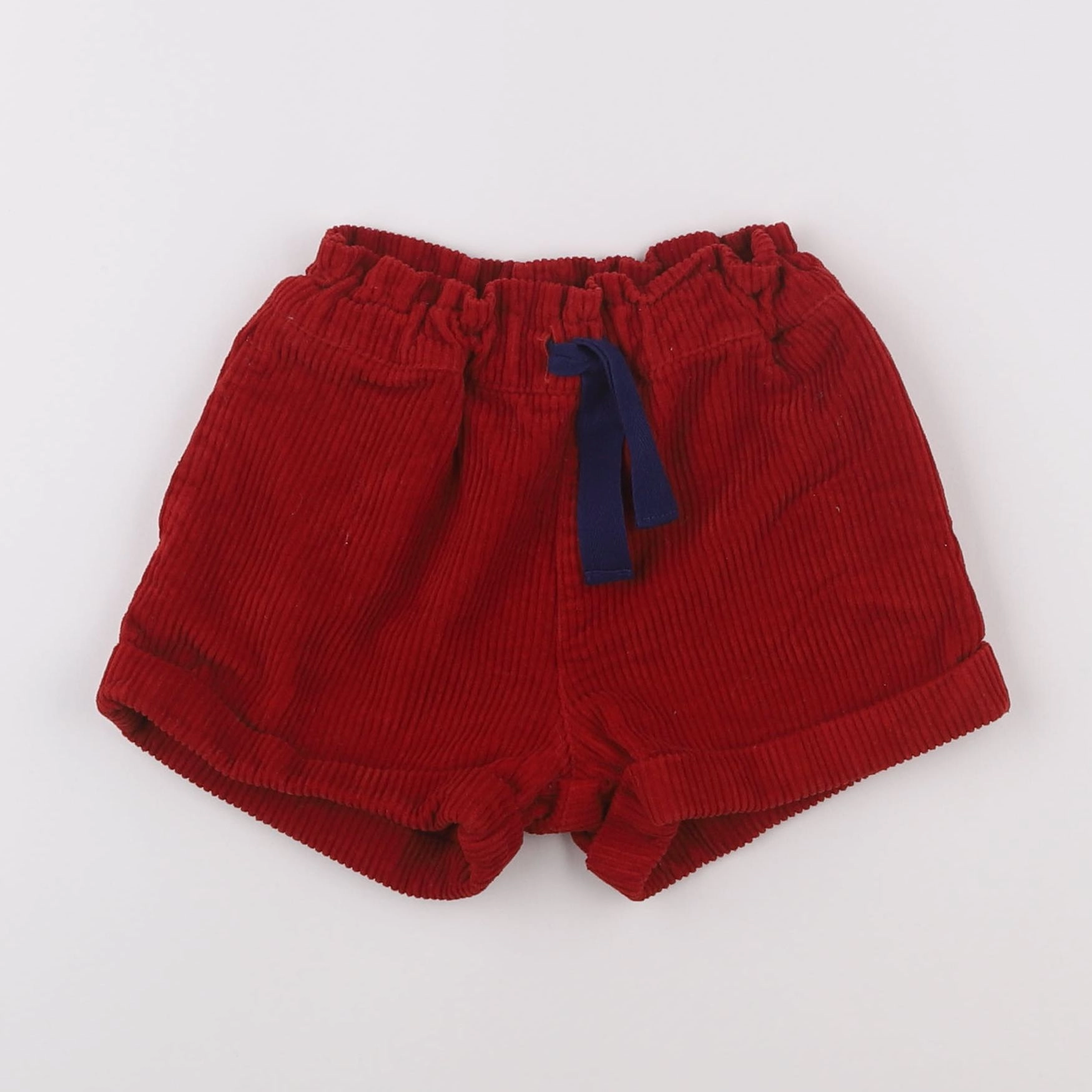 Petit Bateau - short rouge - 3 ans