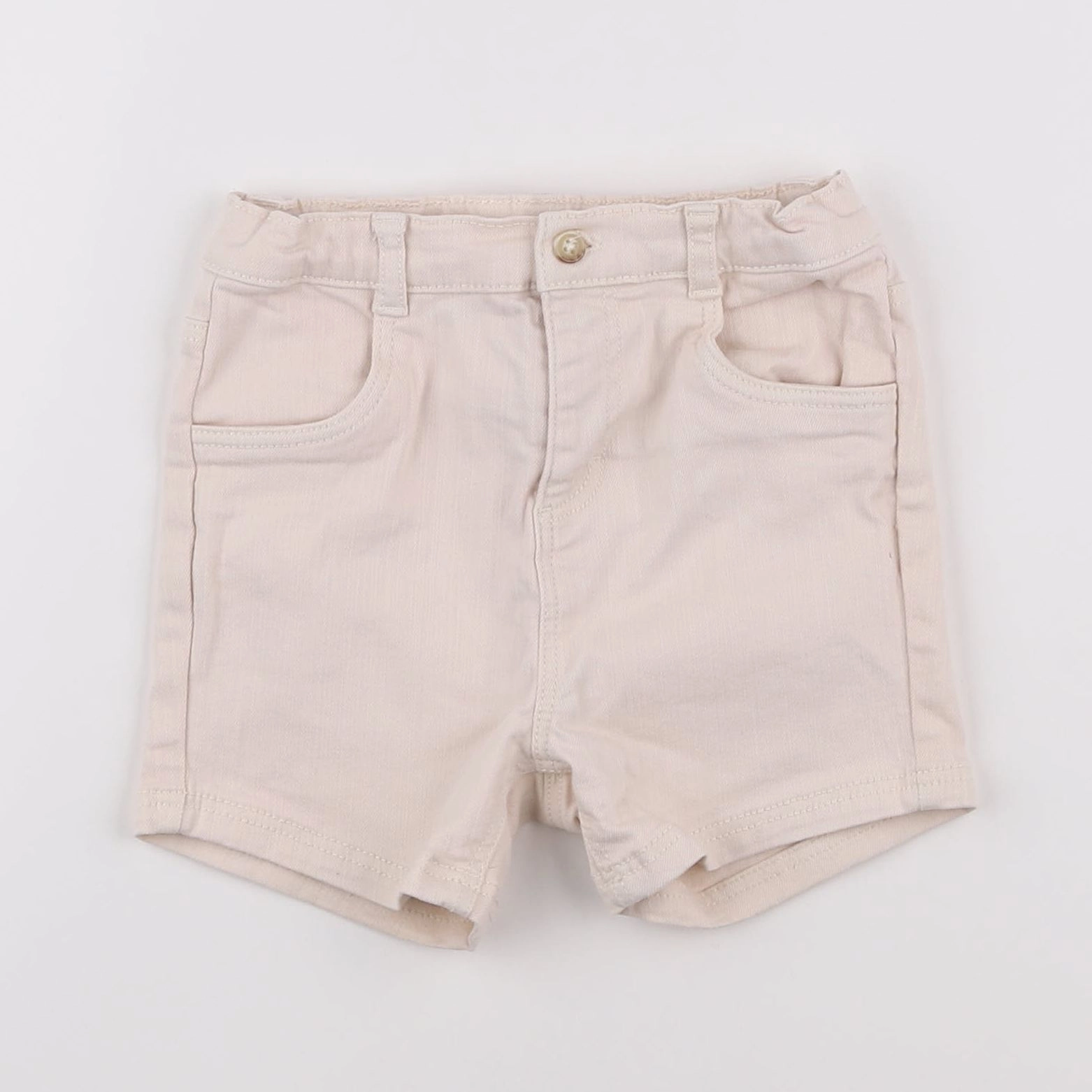 Petit Bateau - short beige - 3 ans