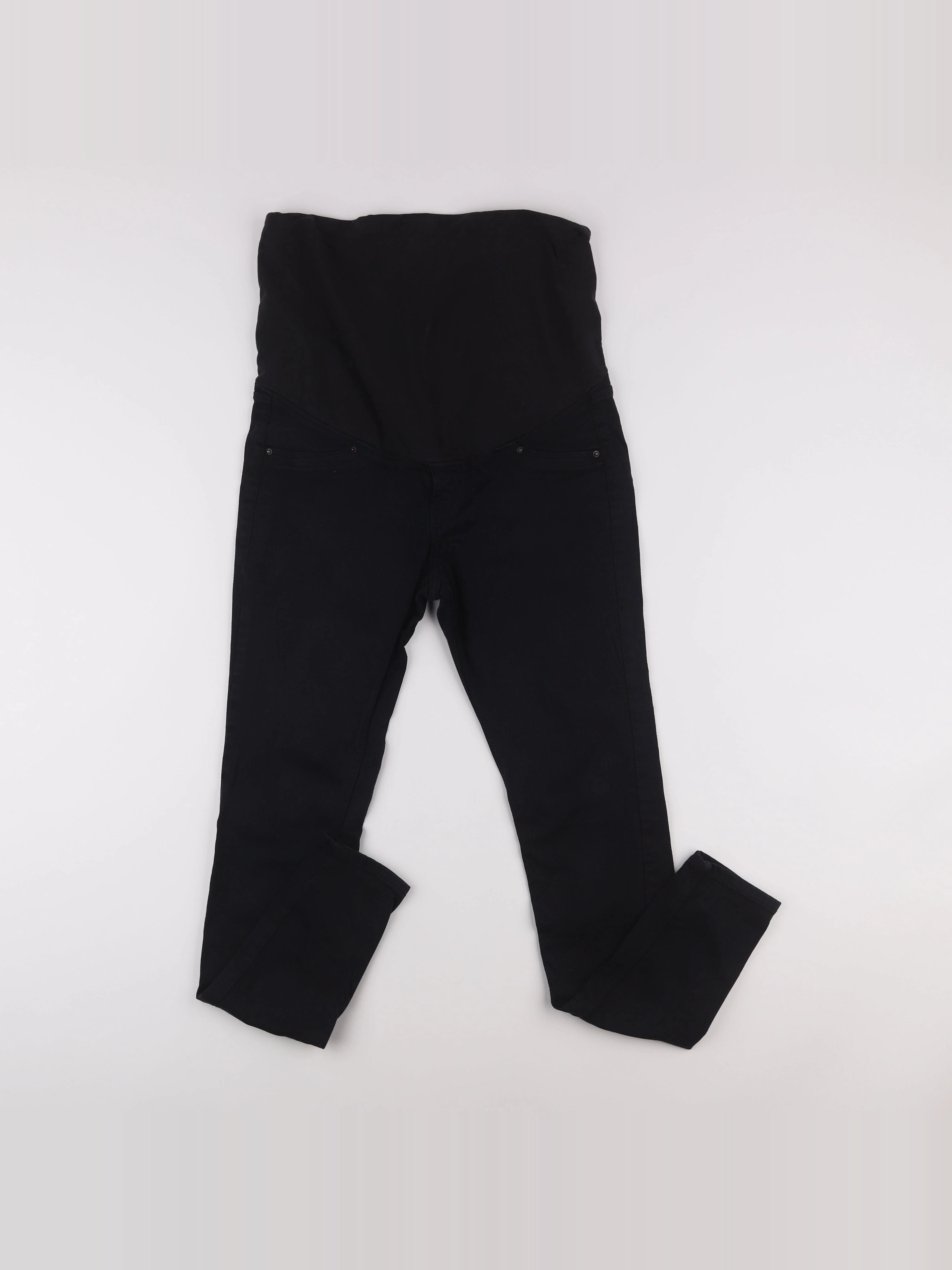 H&M - pantalon grossesse noir - 42