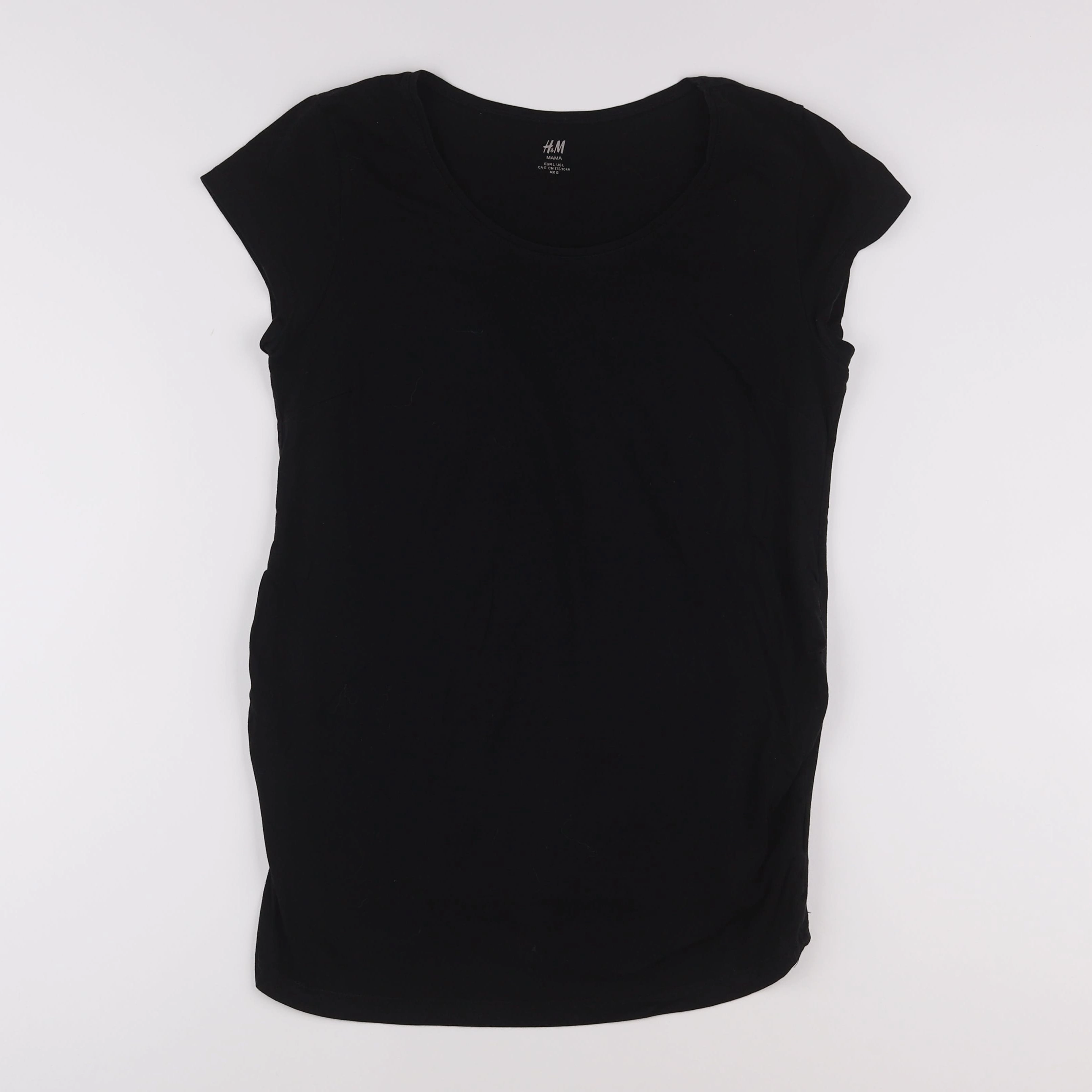 H&M - tee-shirt grossesse noir - 42