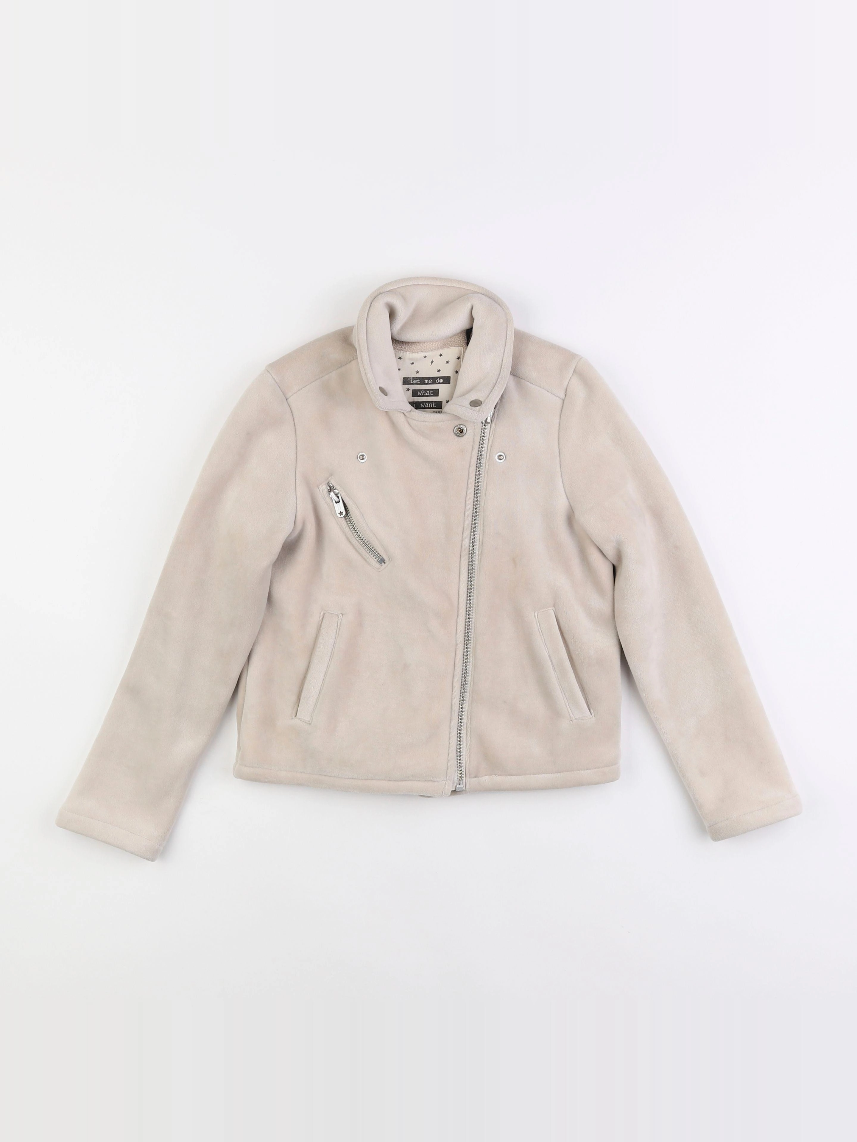 IKKS - veste beige - 8 ans
