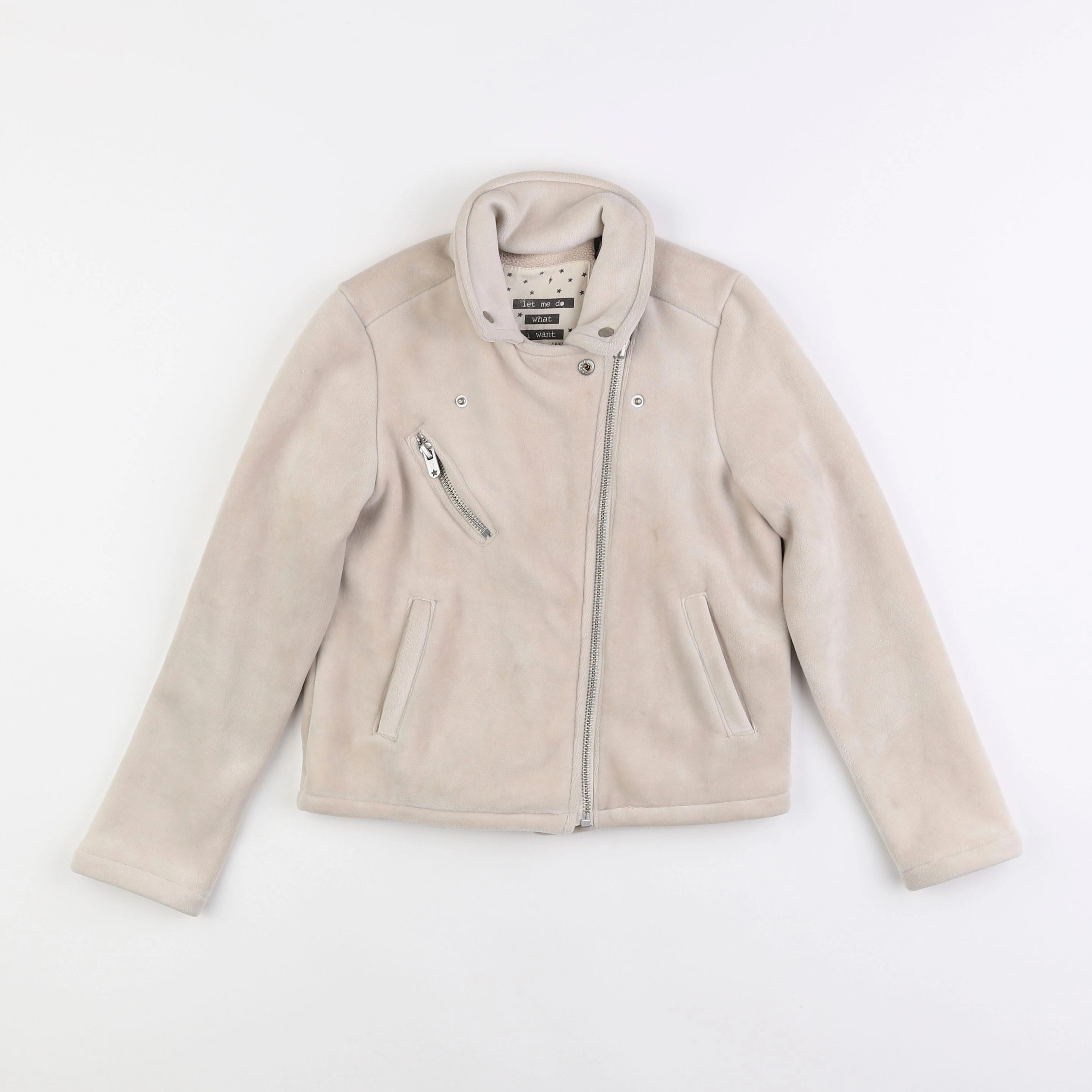 IKKS - veste beige - 8 ans