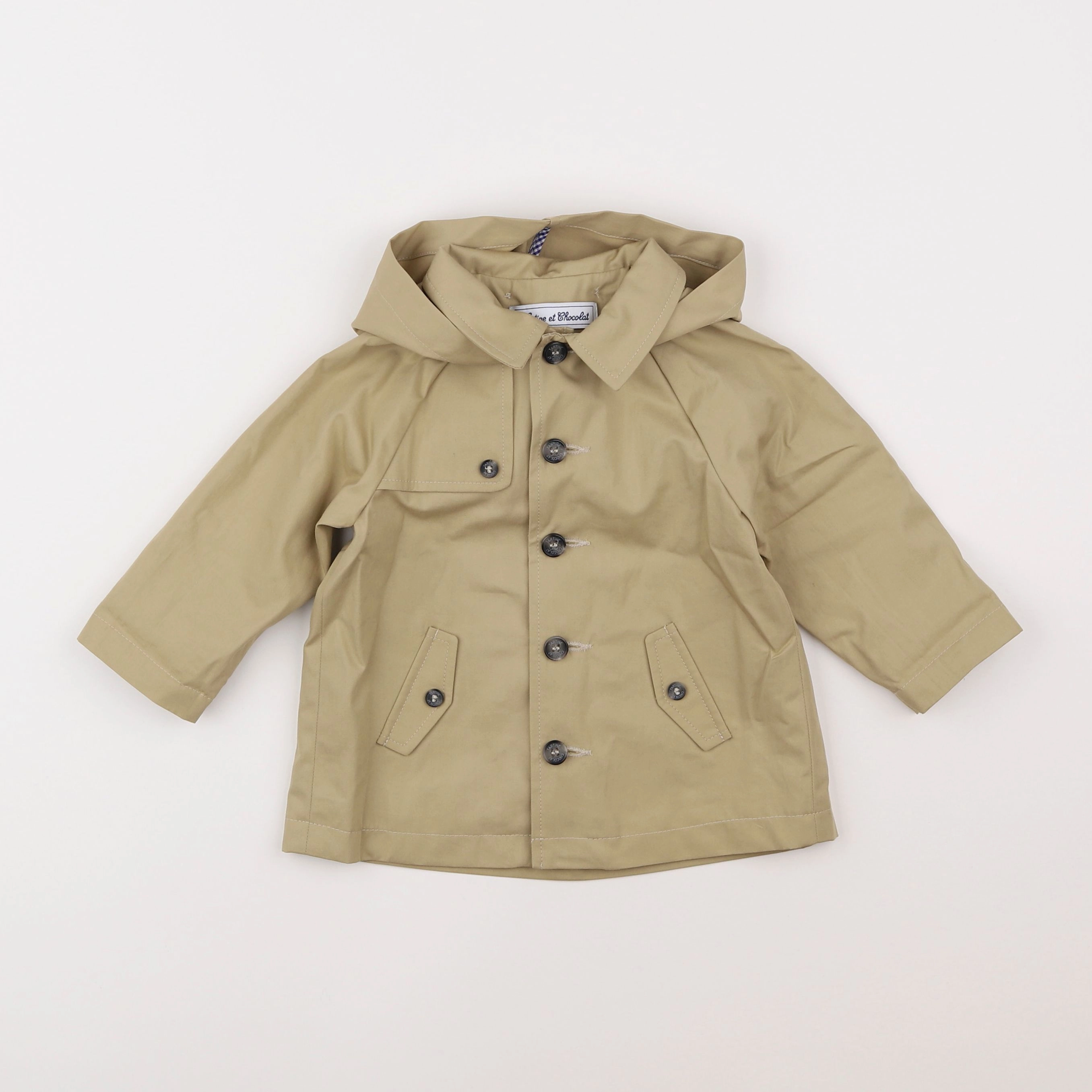 Uniqlo - trench beige - 18 mois