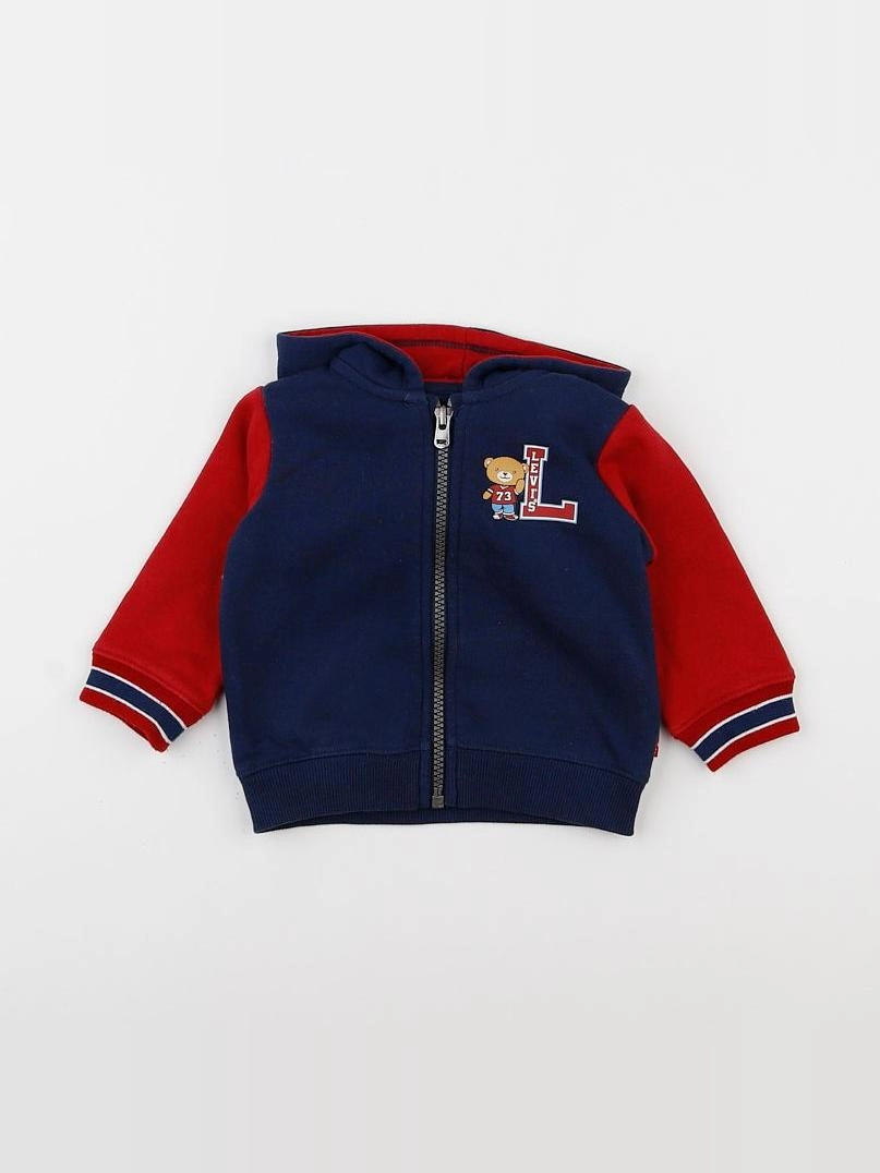 Levi's - sweat bleu - 6 mois