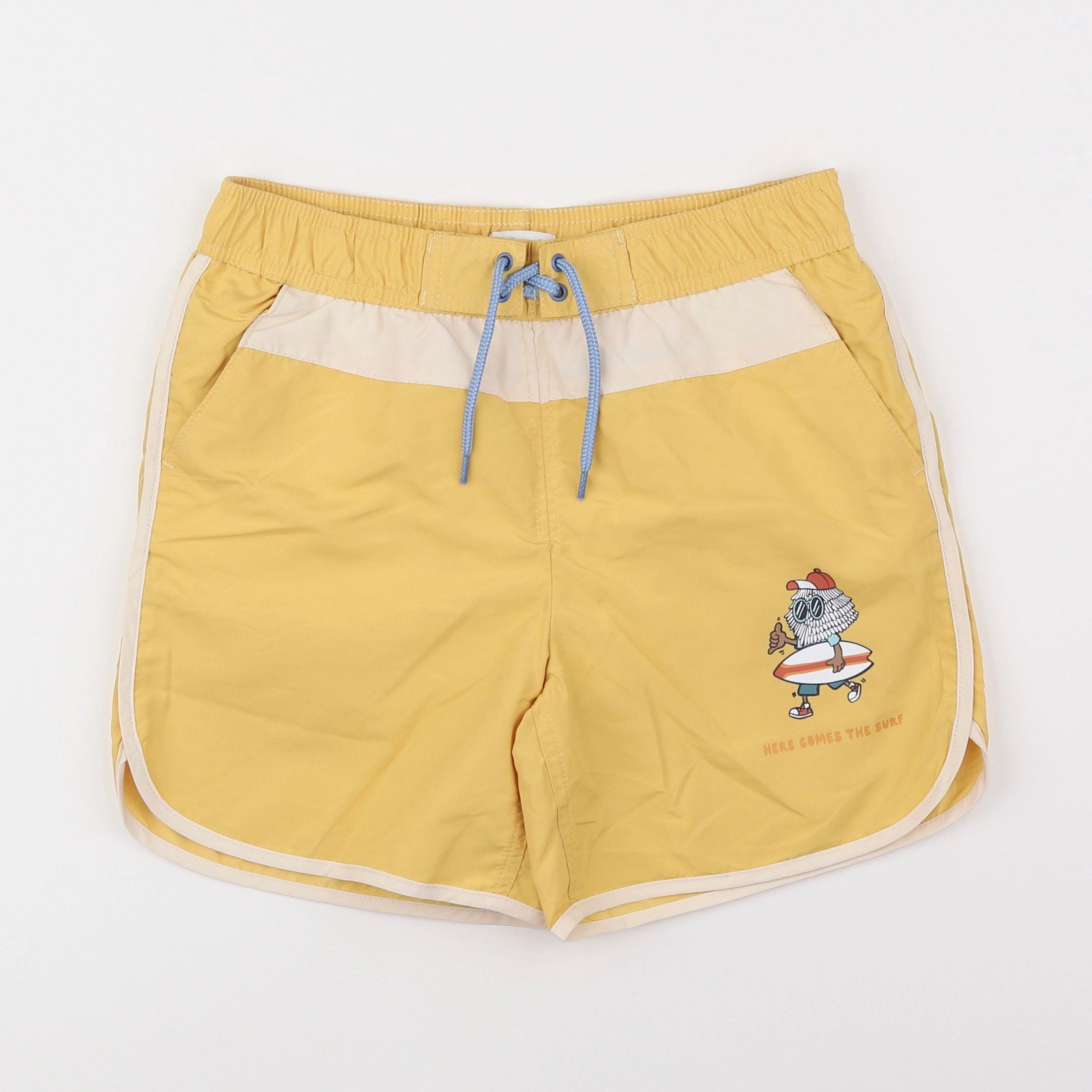 Vertbaudet - maillot de bain jaune - 12 ans