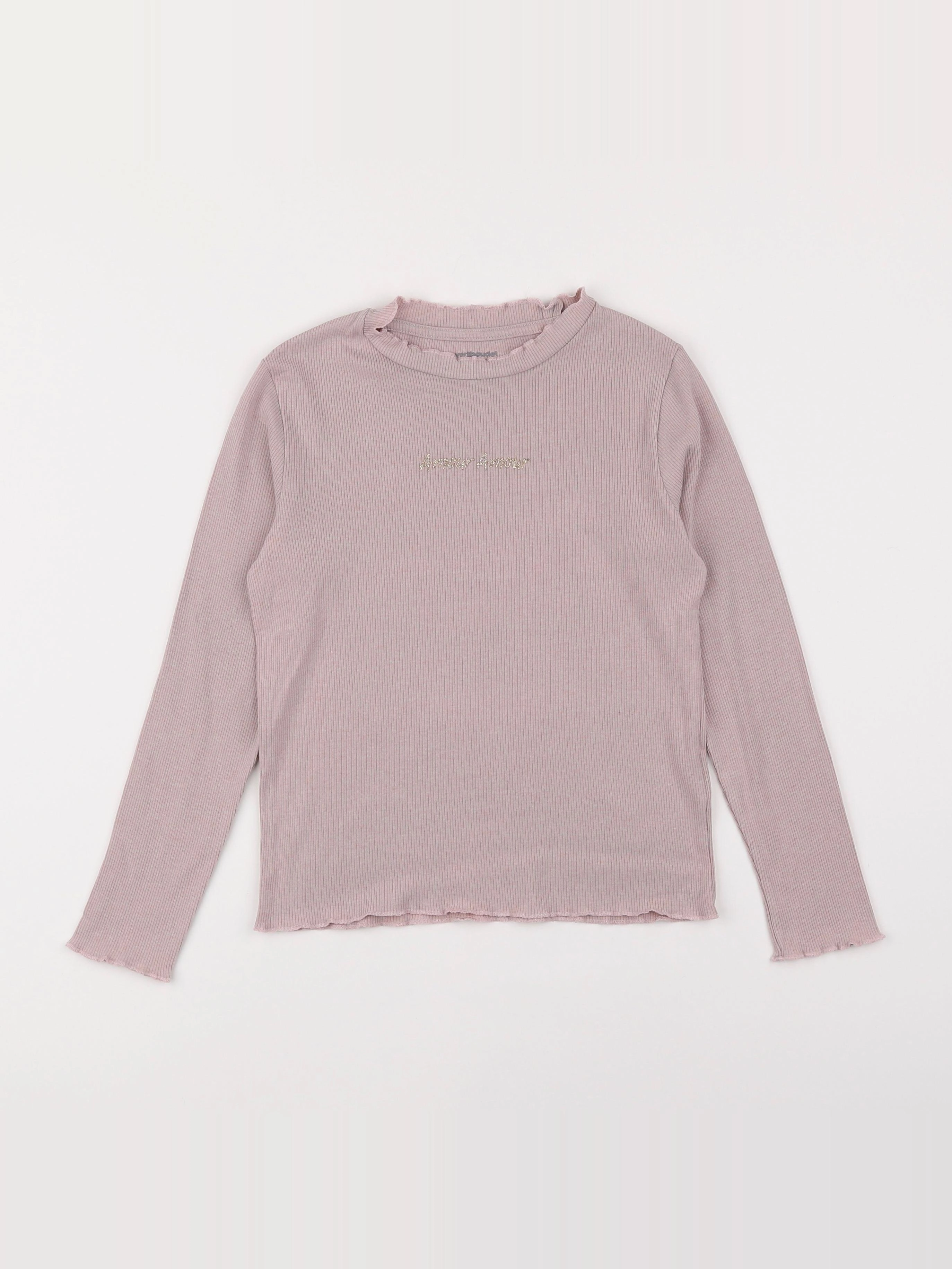 Vertbaudet - tee-shirt rose - 8 ans