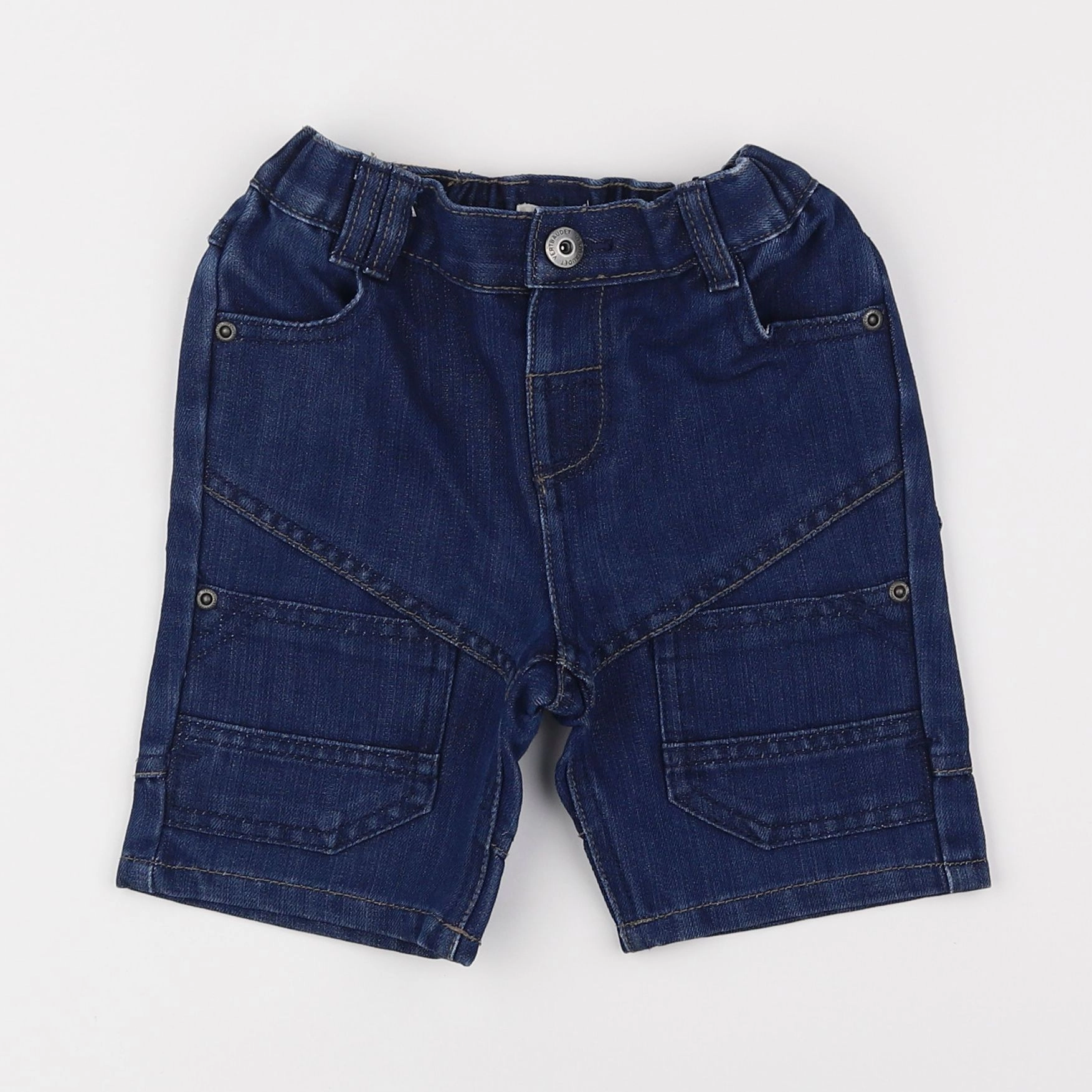 Vertbaudet - short bleu - 4 ans