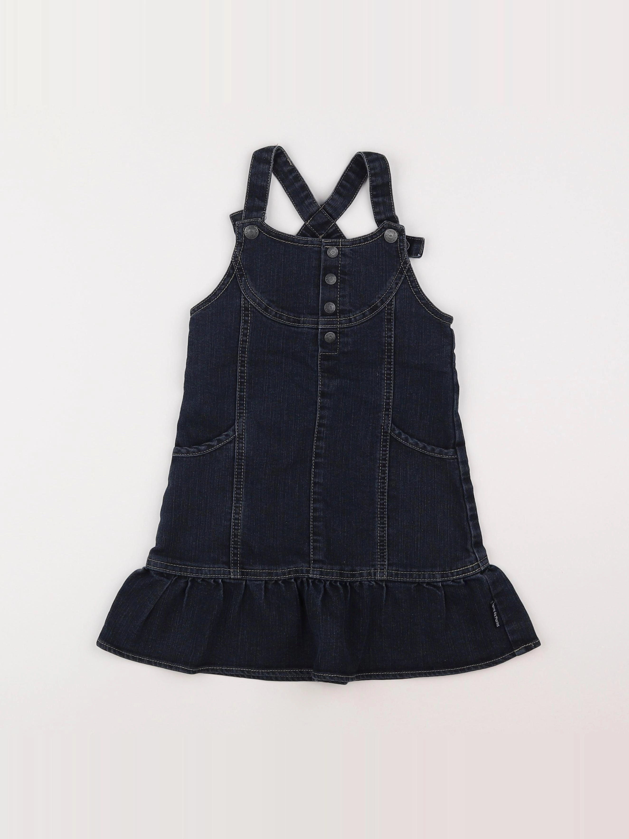 Terre de marins - robe bleu - 4 ans