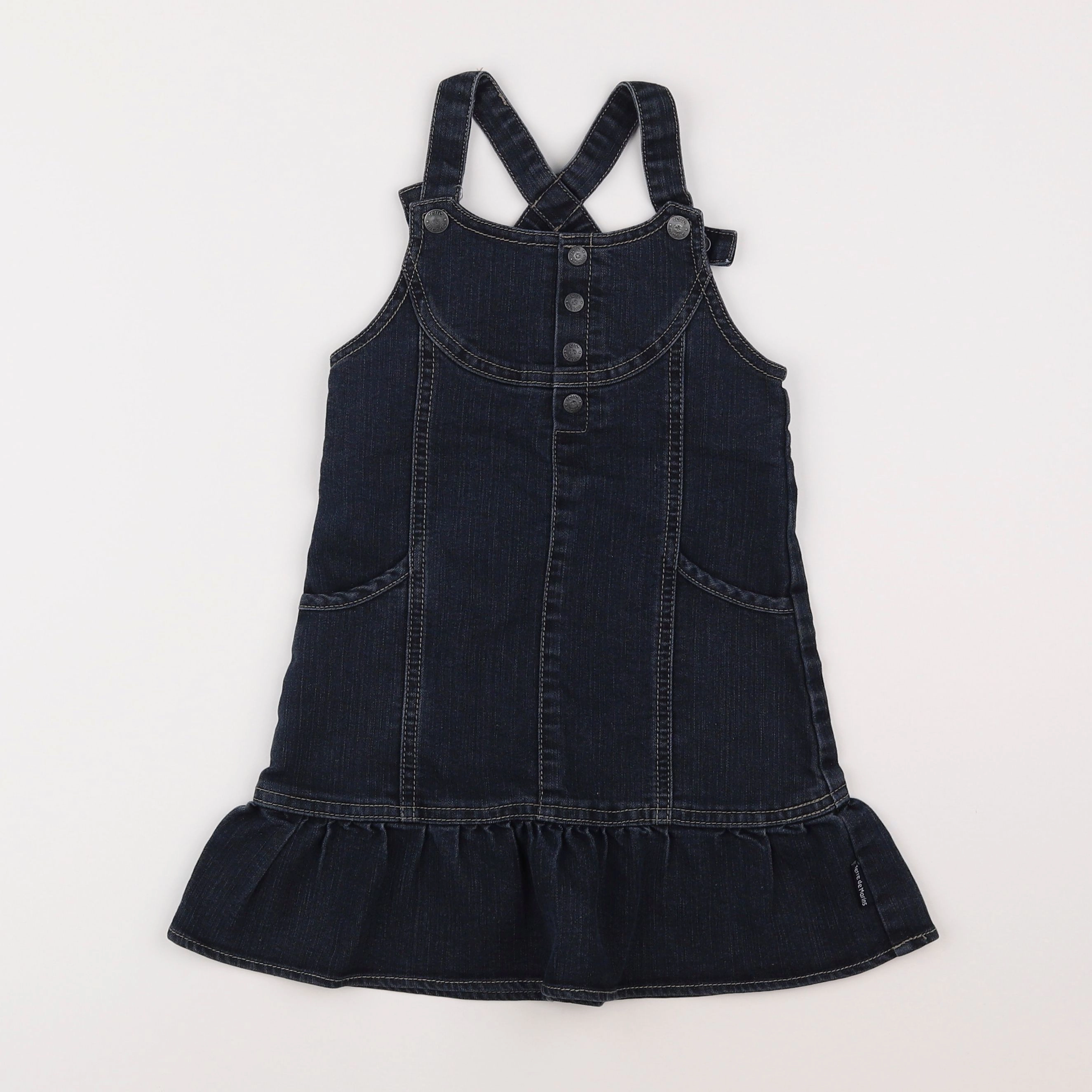 Terre de marins - robe bleu - 4 ans