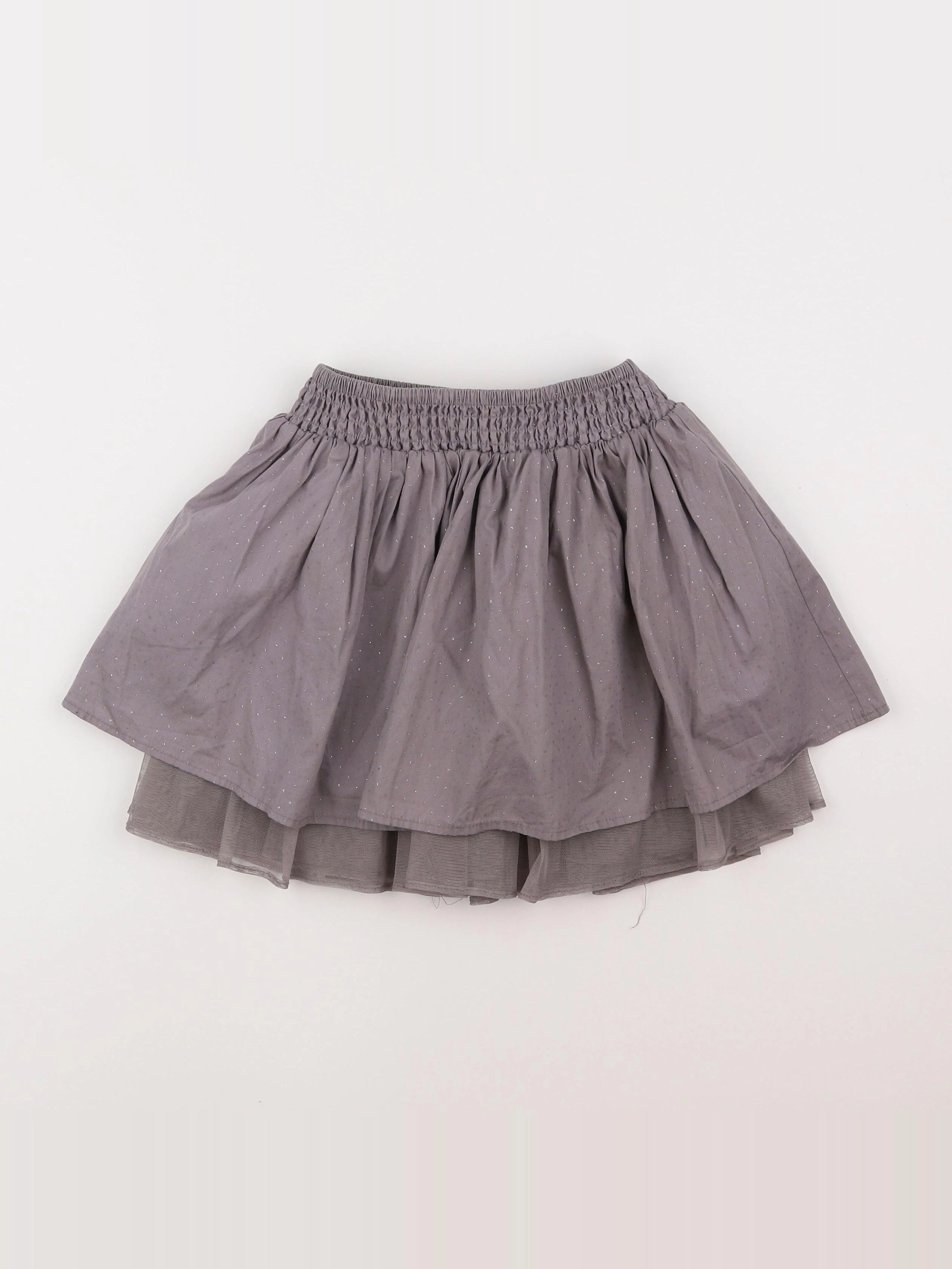 Cyrillus - jupe gris - 6 ans