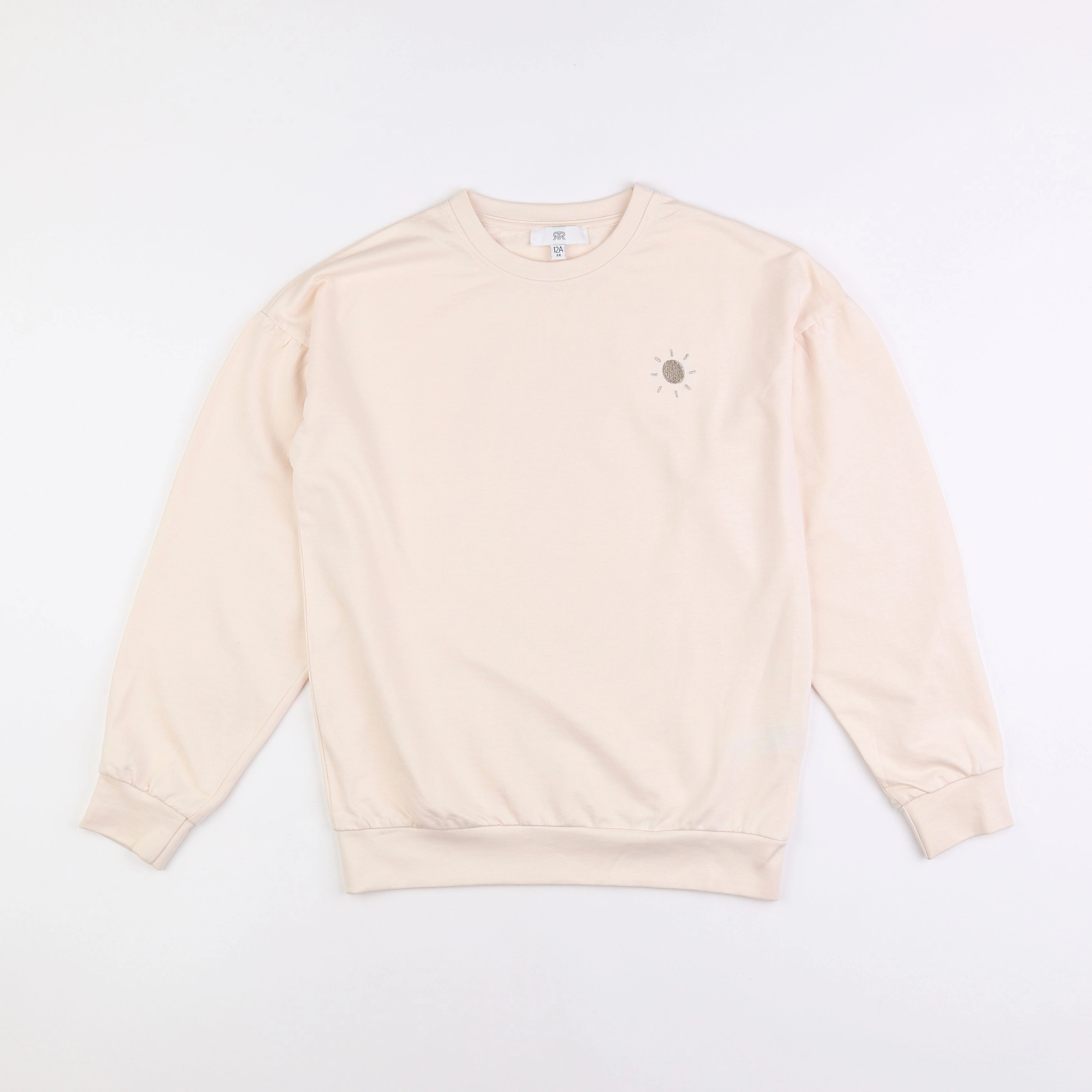 La Redoute - sweat beige - 12 ans