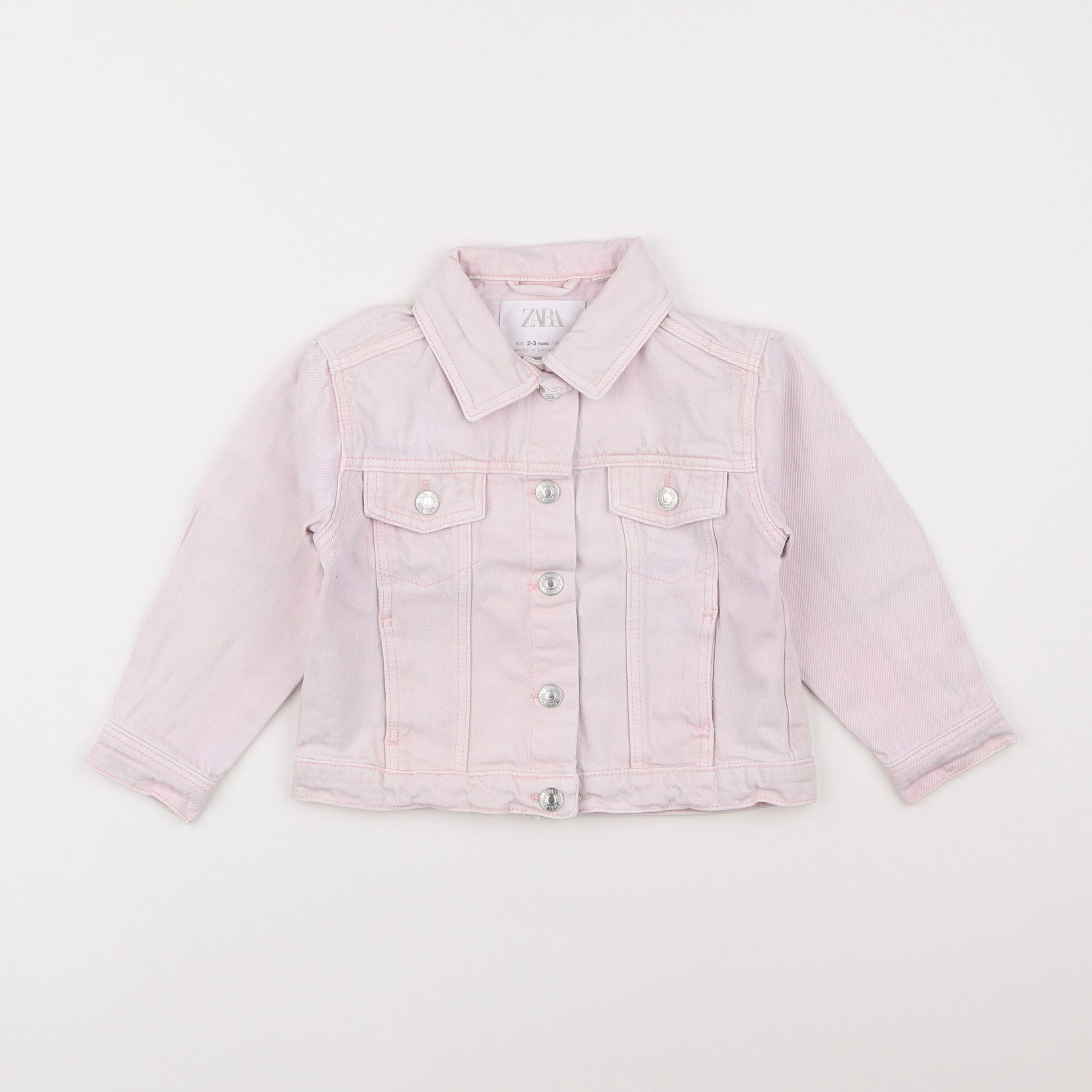 Zara - veste rose - 2/3 ans