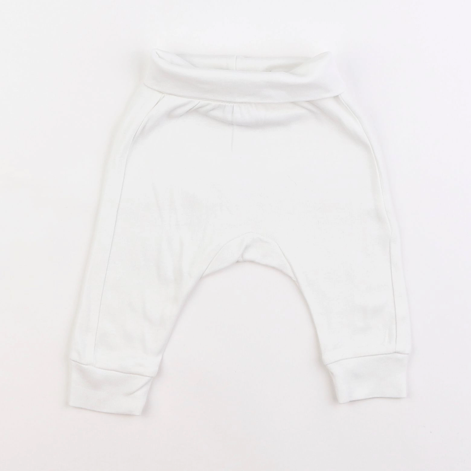 H&M - sarouel blanc - 3 mois