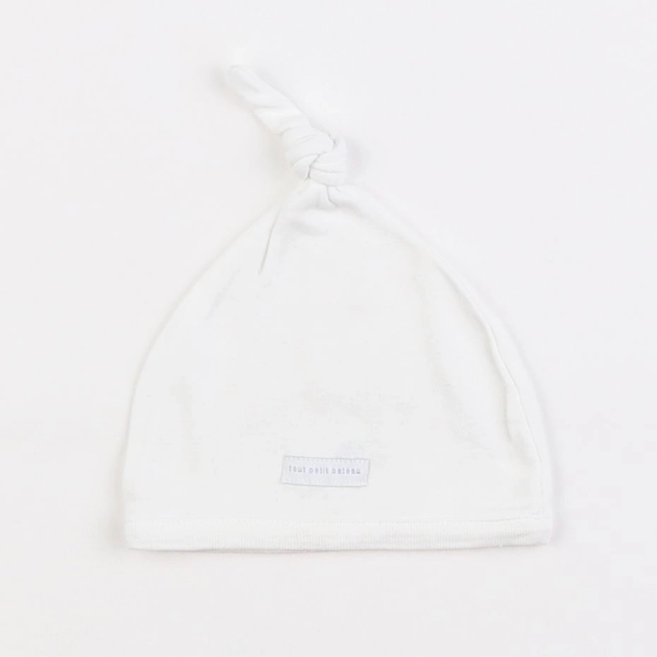 Petit Bateau - bonnet blanc - 3 mois