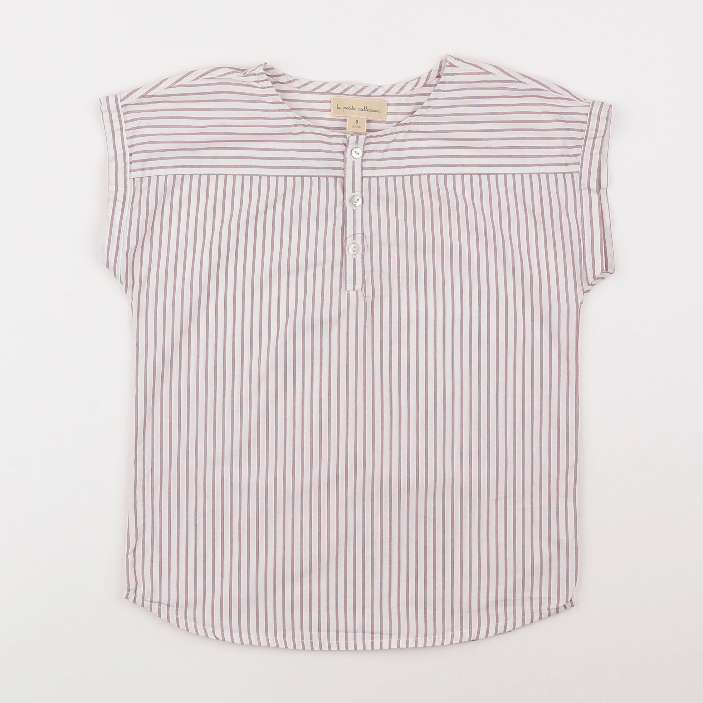 La Petite Collection - blouse blanc, rouge - 8 ans