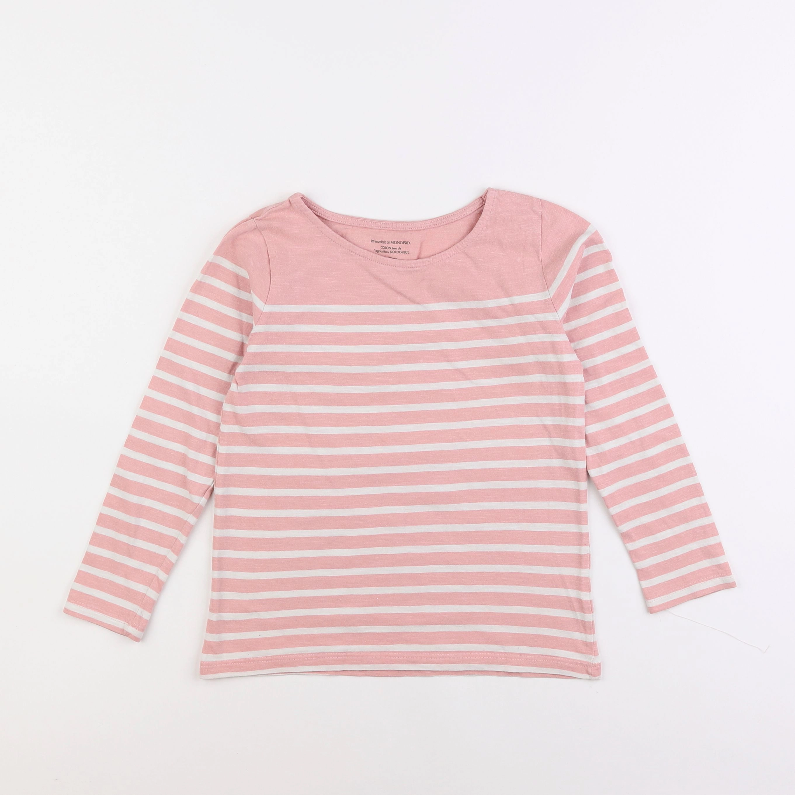 Monoprix - tee-shirt rose - 8 ans