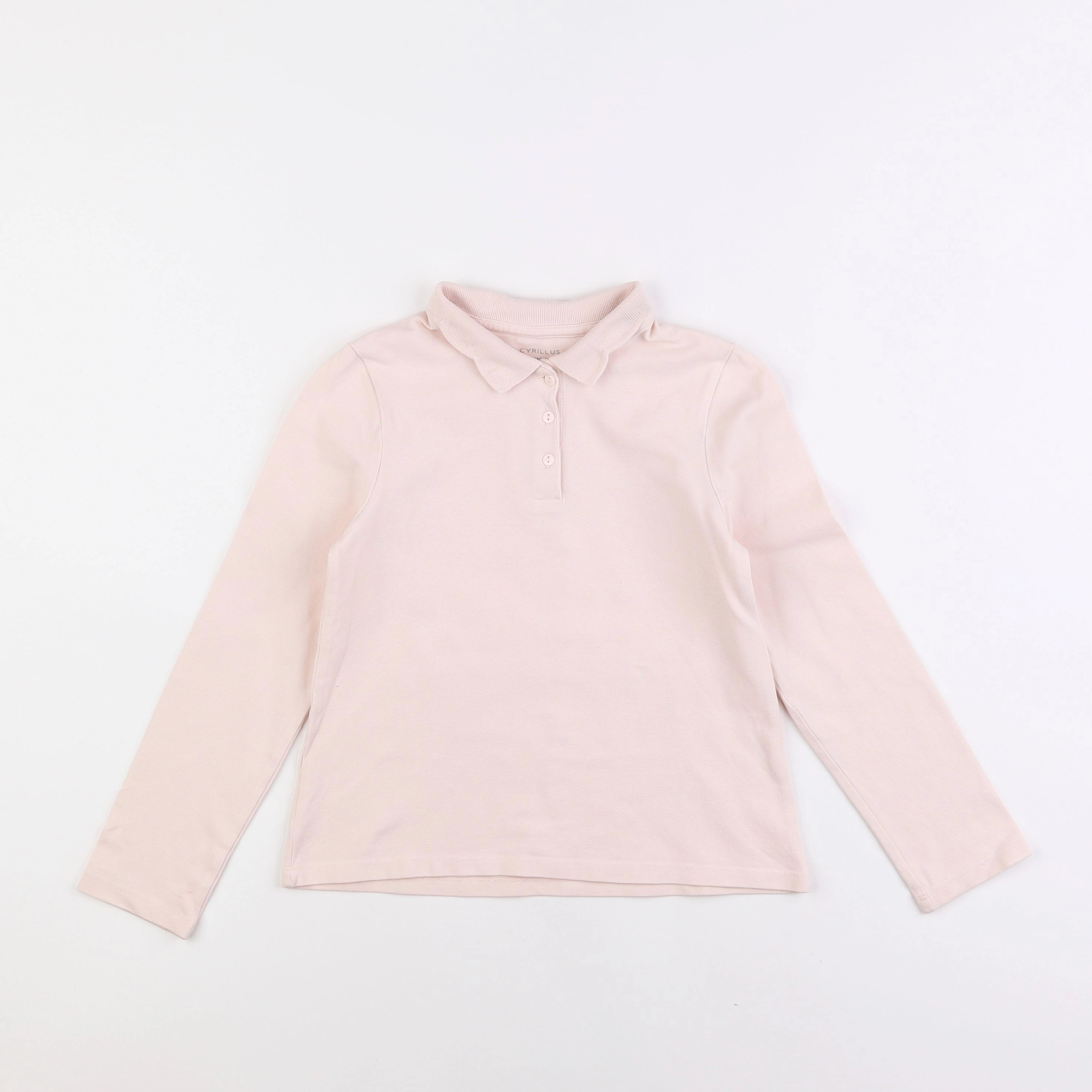 Cyrillus - polo rose - 8 ans