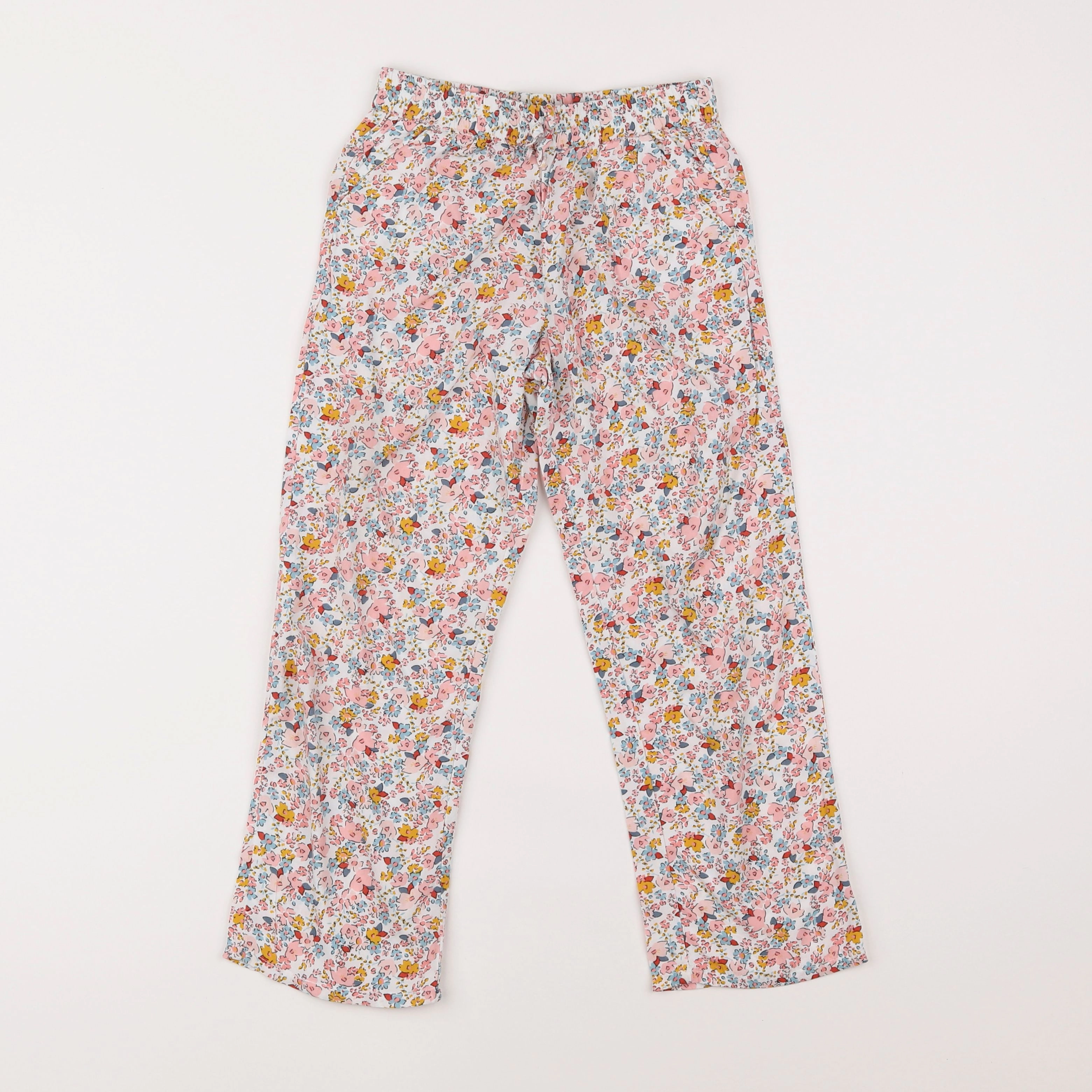 Vertbaudet - pantalon multicolore - 7 ans