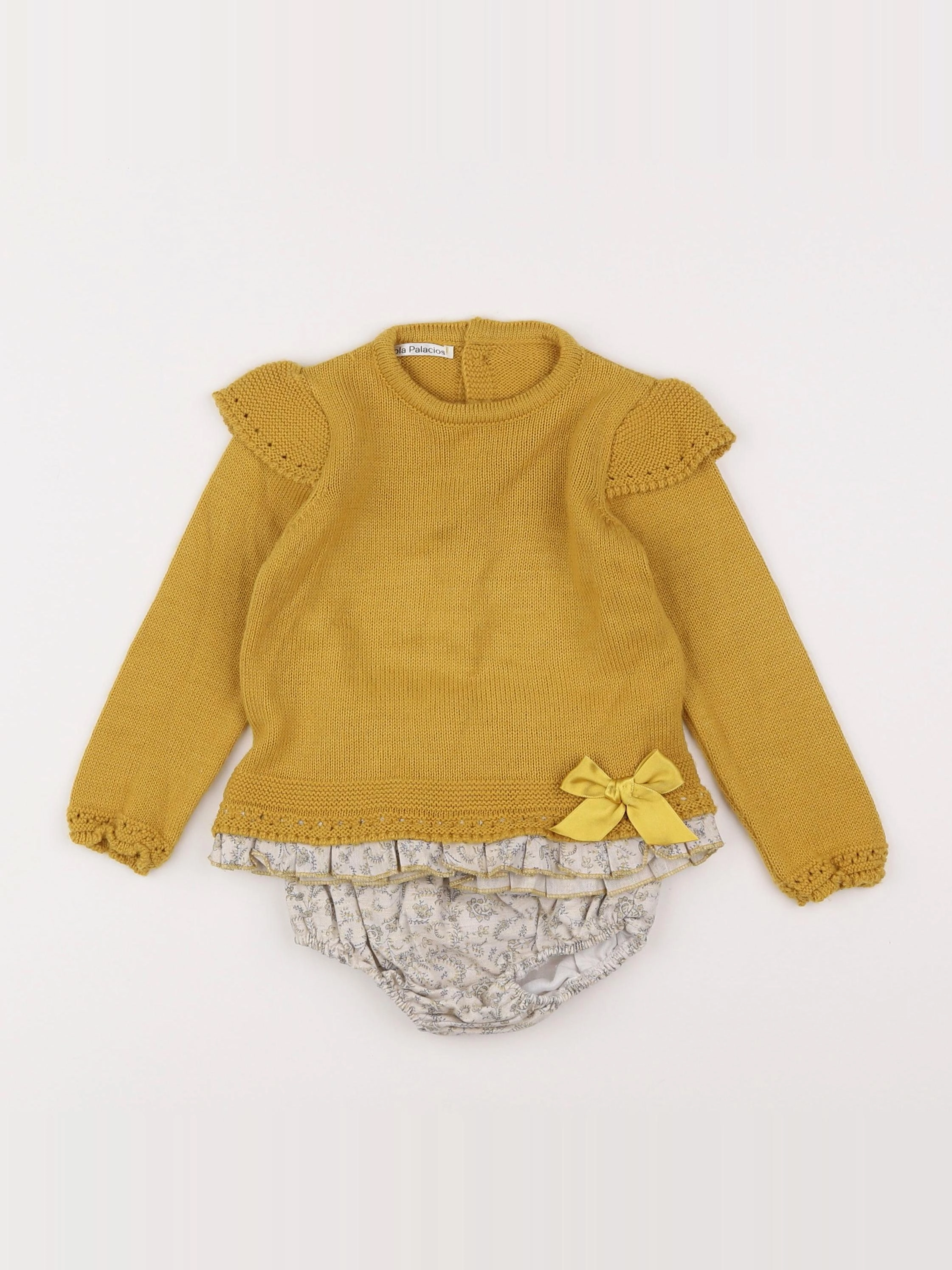Lola Palacios - ensemble jaune - 3 ans