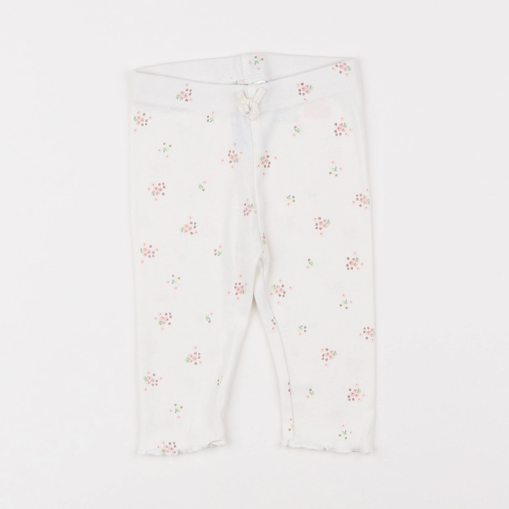 H&M - legging blanc - 3 mois