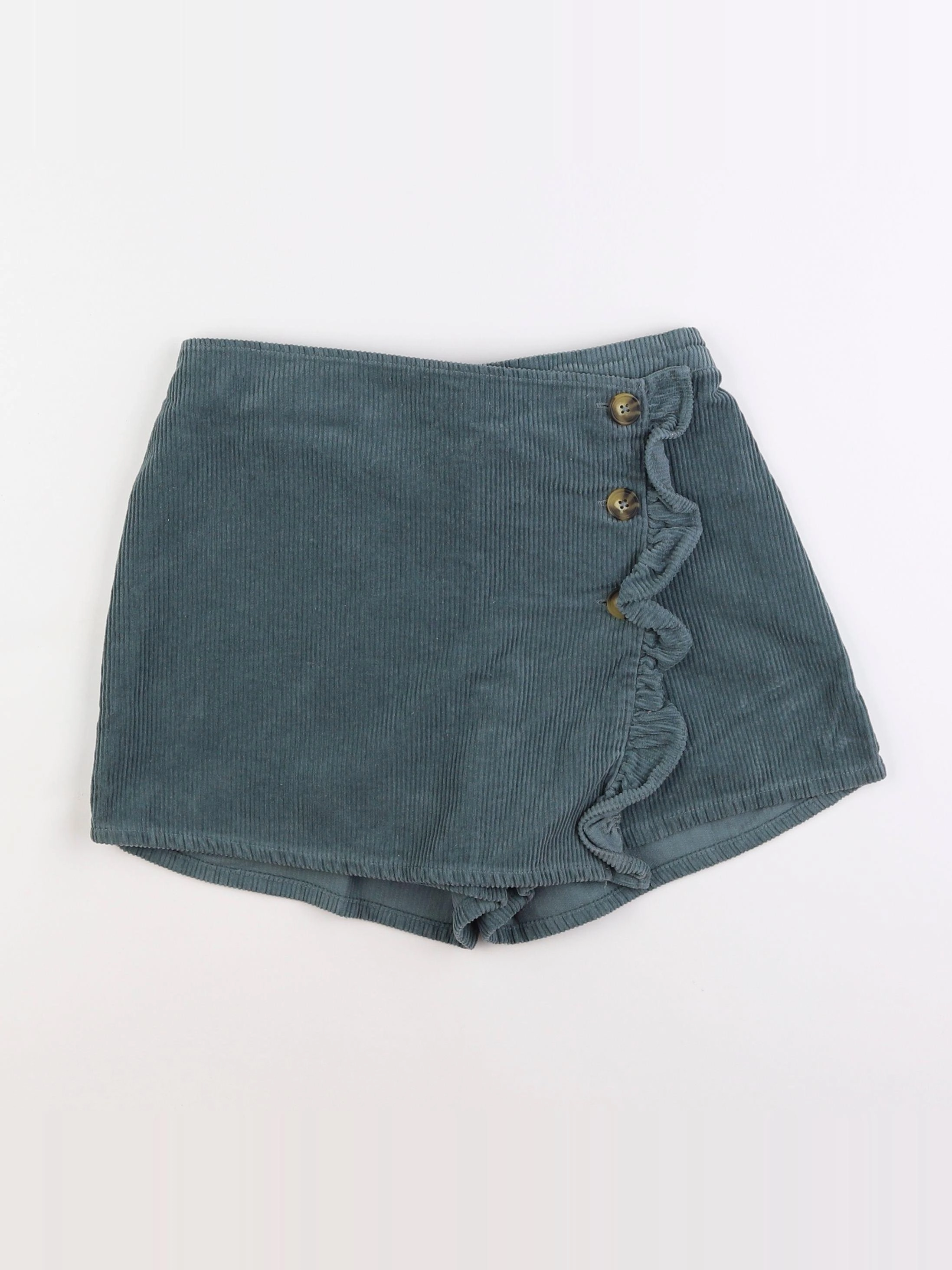 Vertbaudet - jupe short bleu - 14 ans