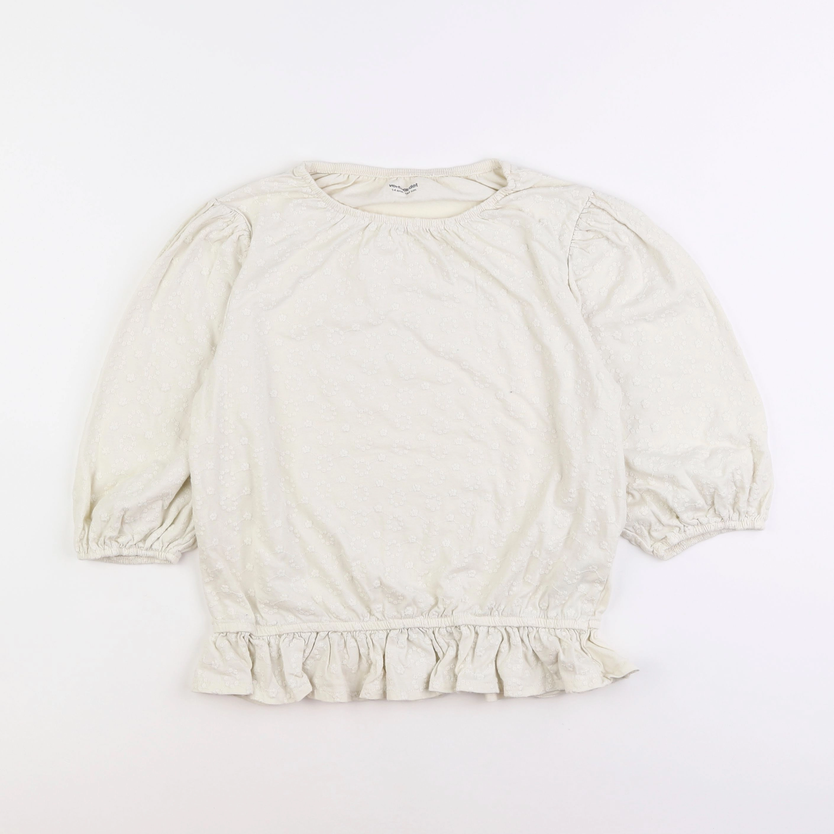 Vertbaudet - blouse blanc - 14 ans