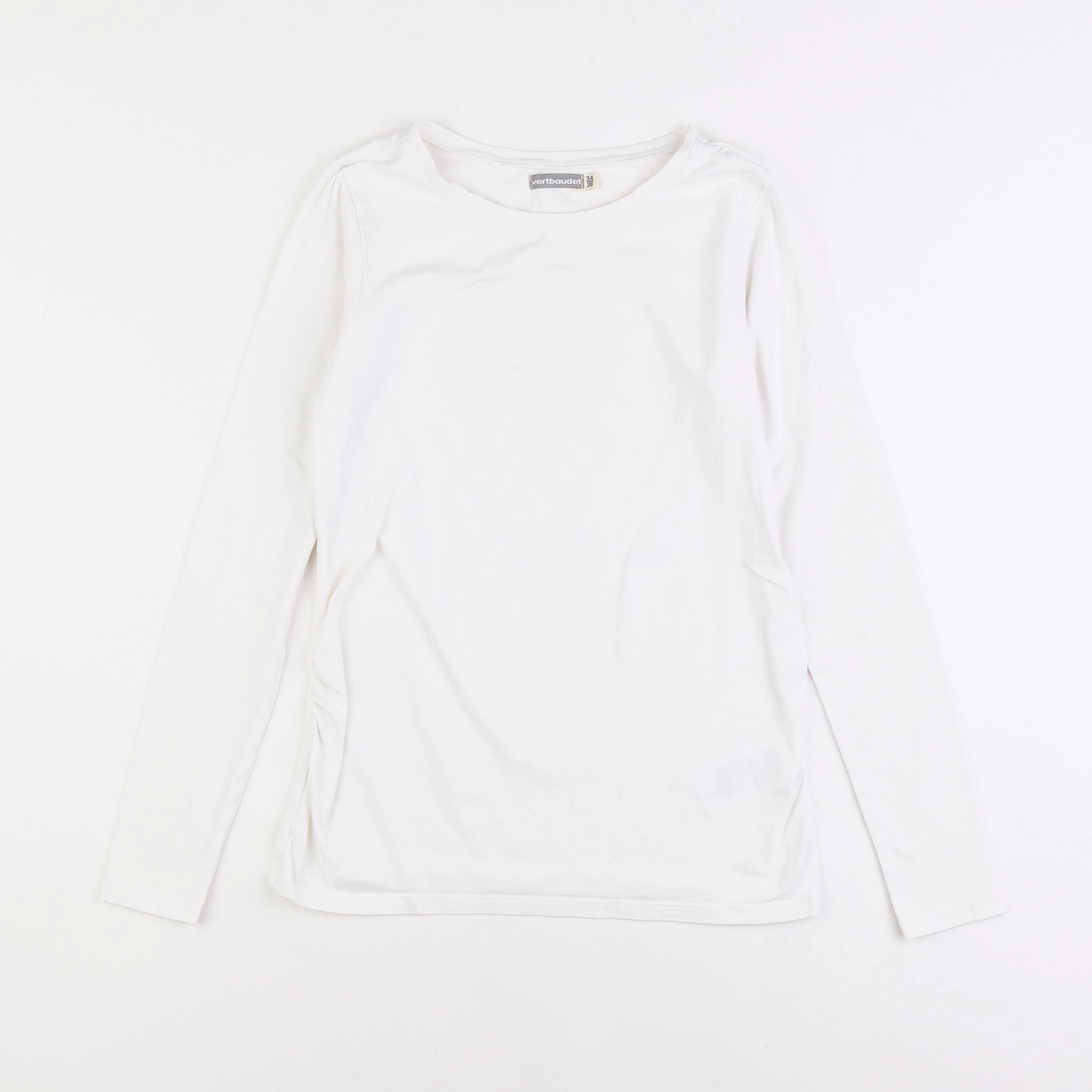 Vertbaudet - tee-shirt grossesse blanc - 36 à 38