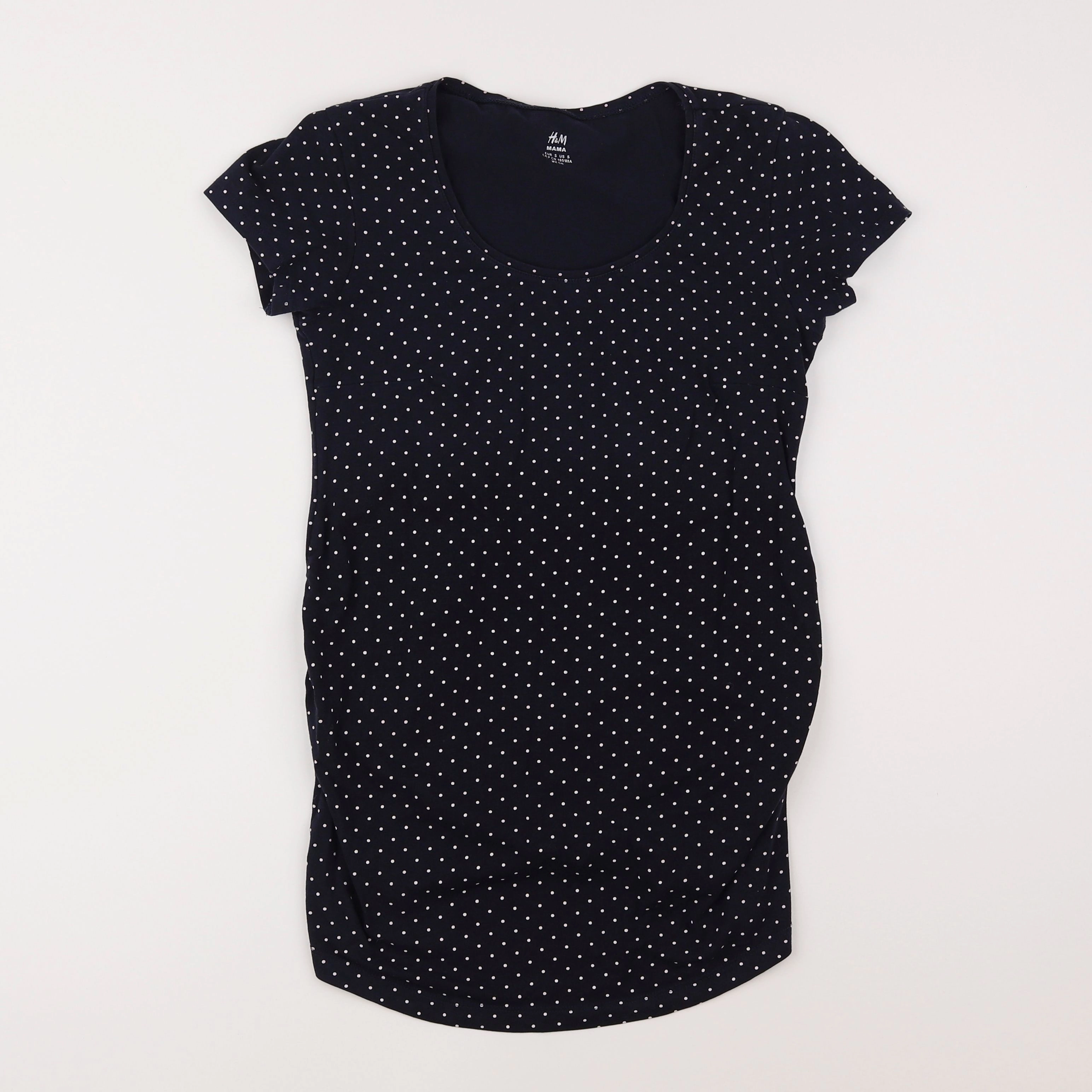 H&M - tee-shirt grossesse bleu - 36