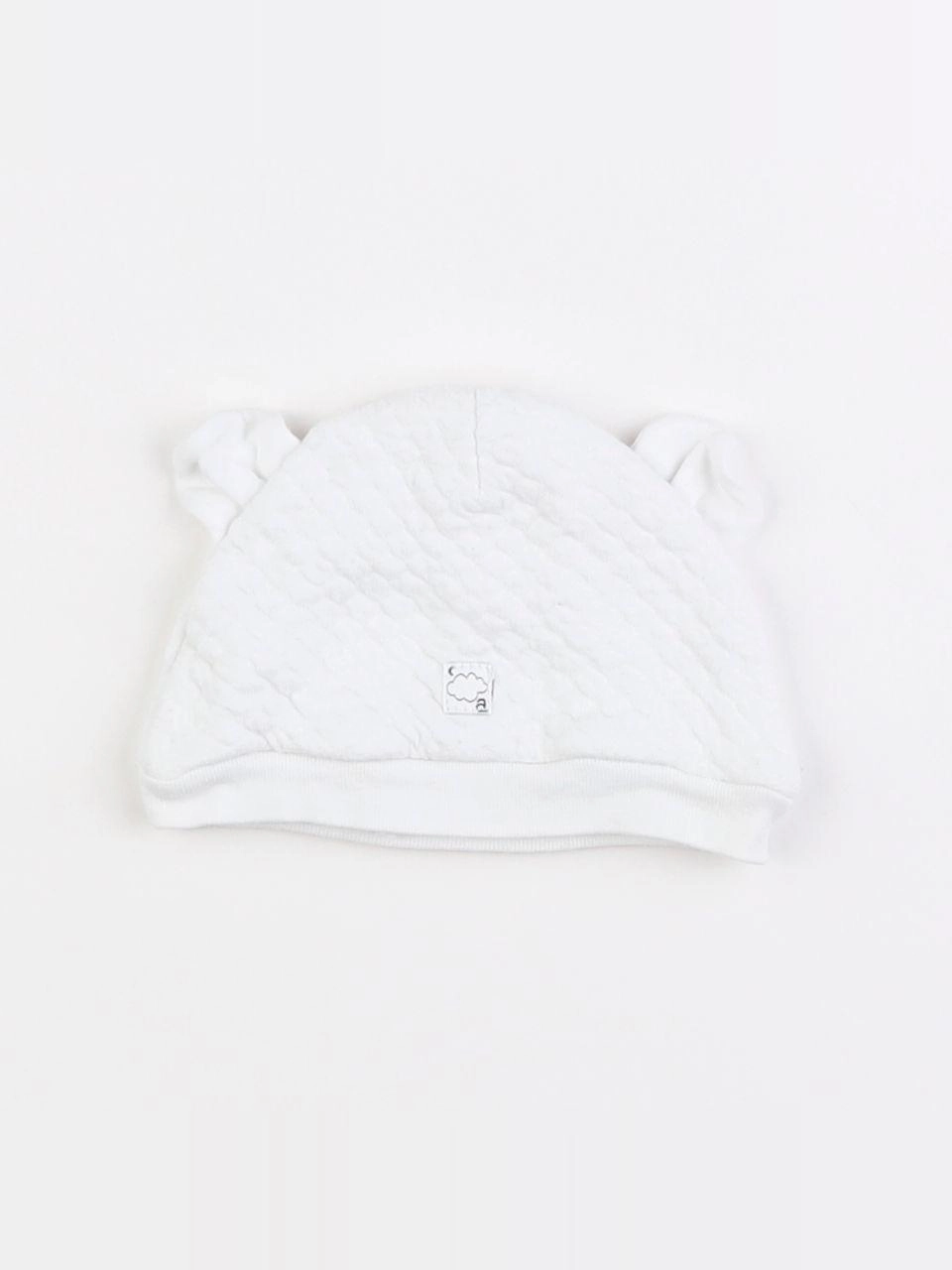 Absorba - bonnet blanc - 6 mois