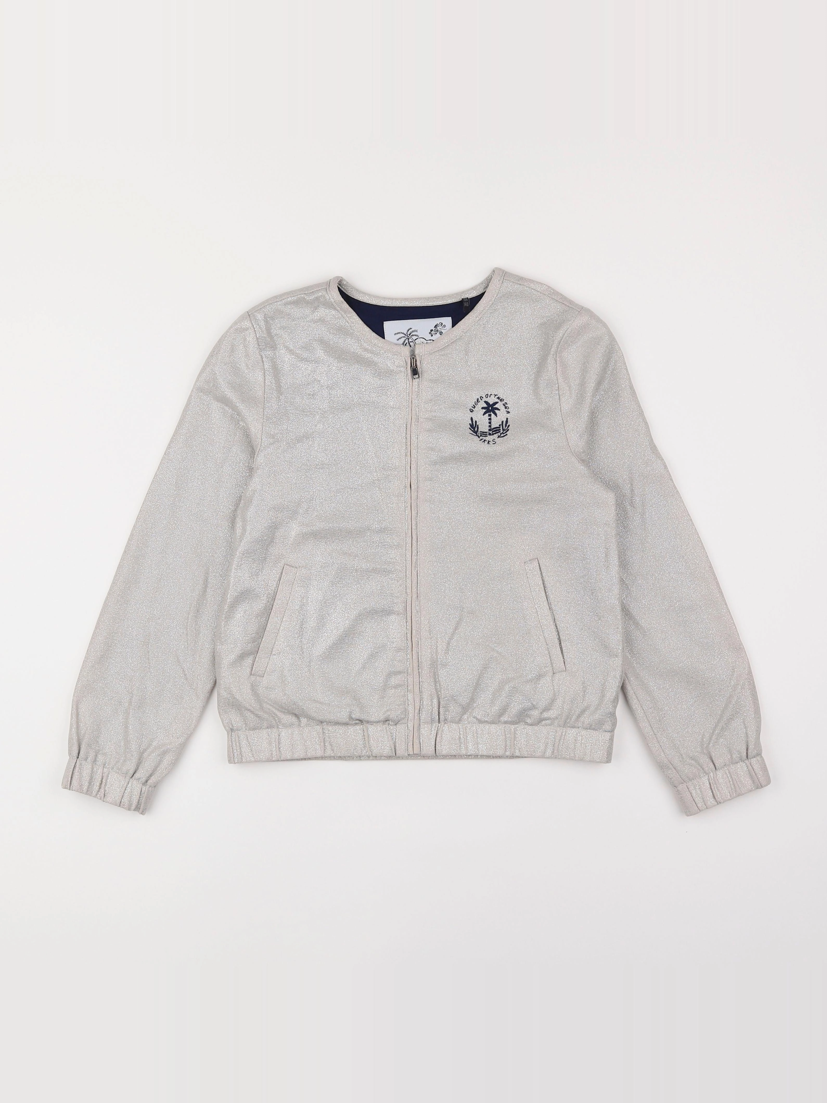 IKKS - veste gris - 10 ans
