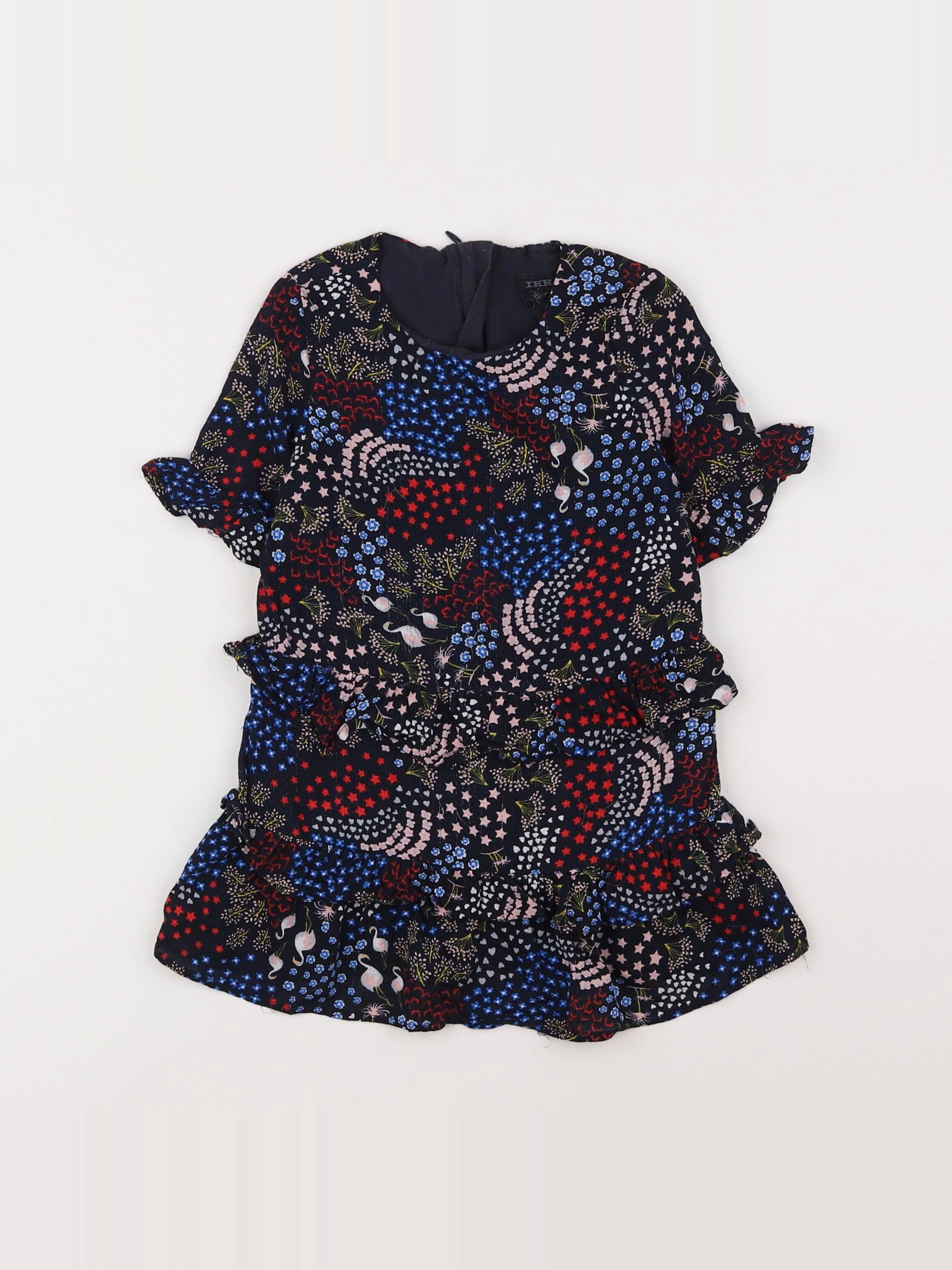 IKKS - robe multicolore - 2 ans
