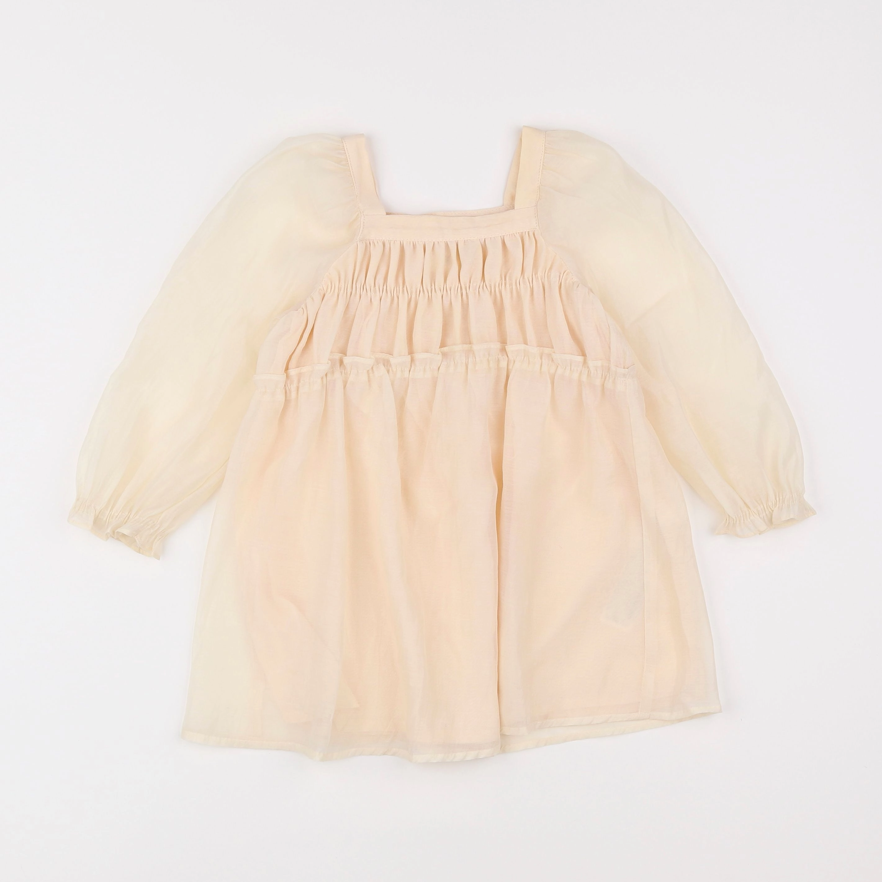 Zara - robe beige - 2/3 ans