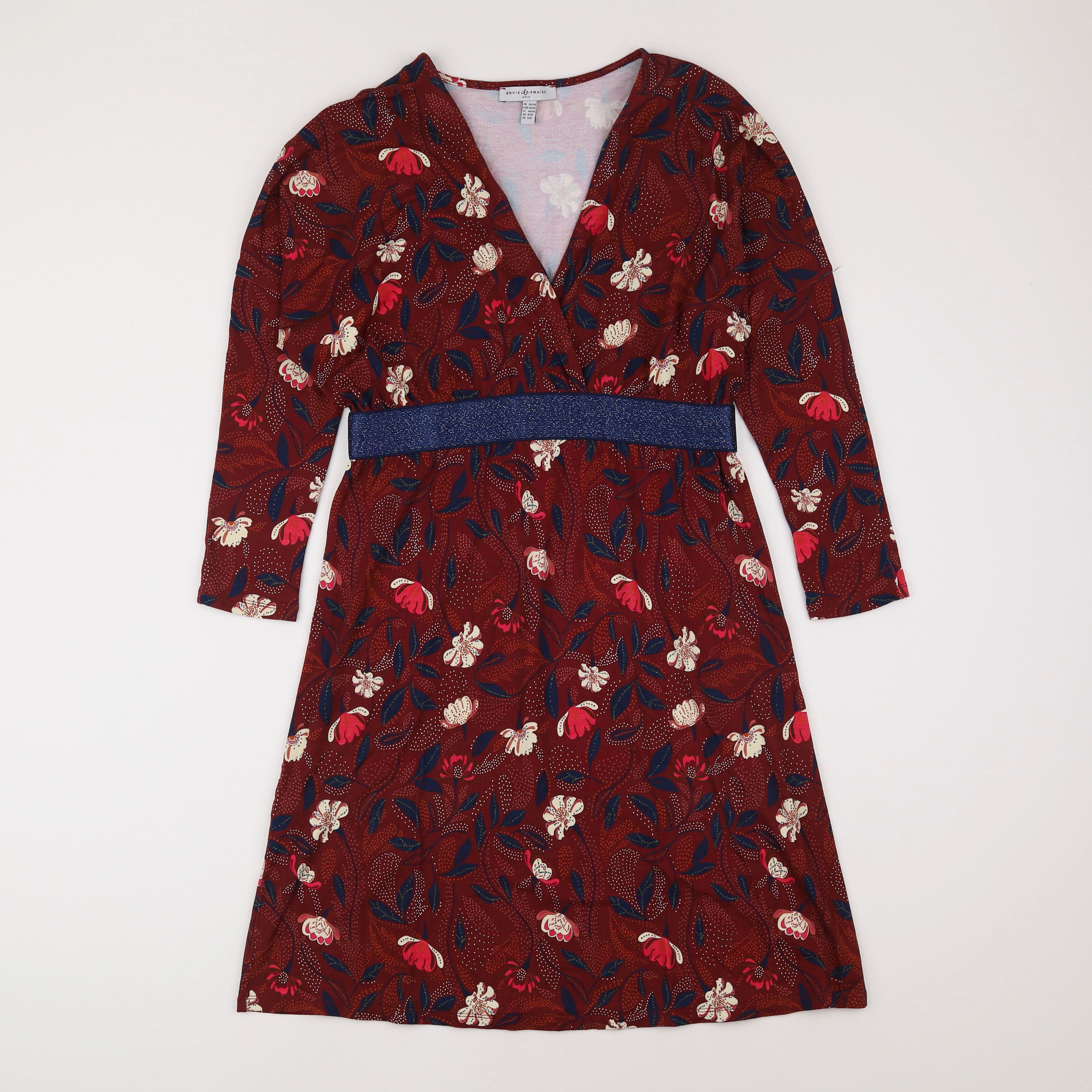 Envie de fraise - robe grossesse rouge - 36 à 38