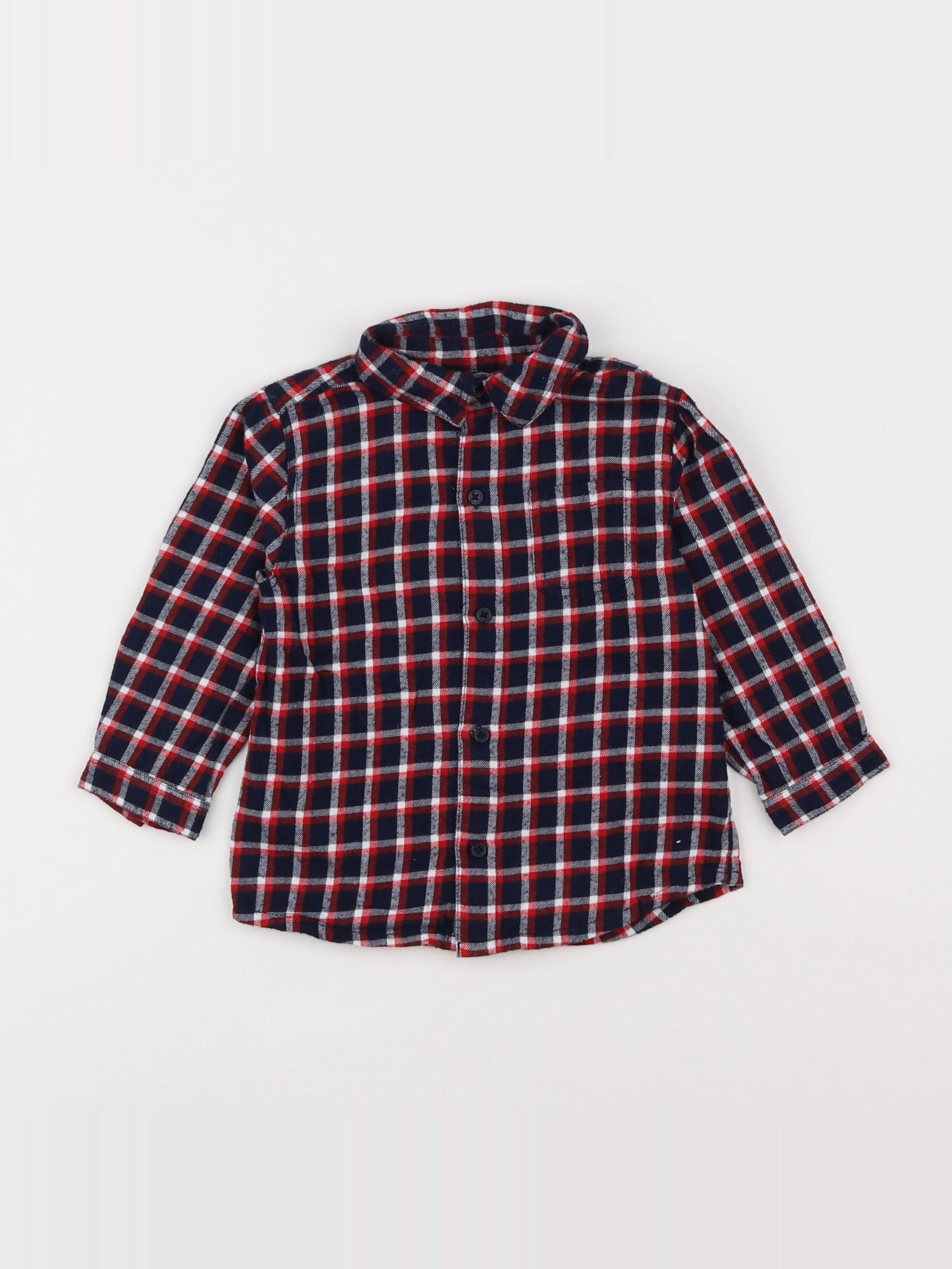 Boutchou - chemise multicolore - 18 mois