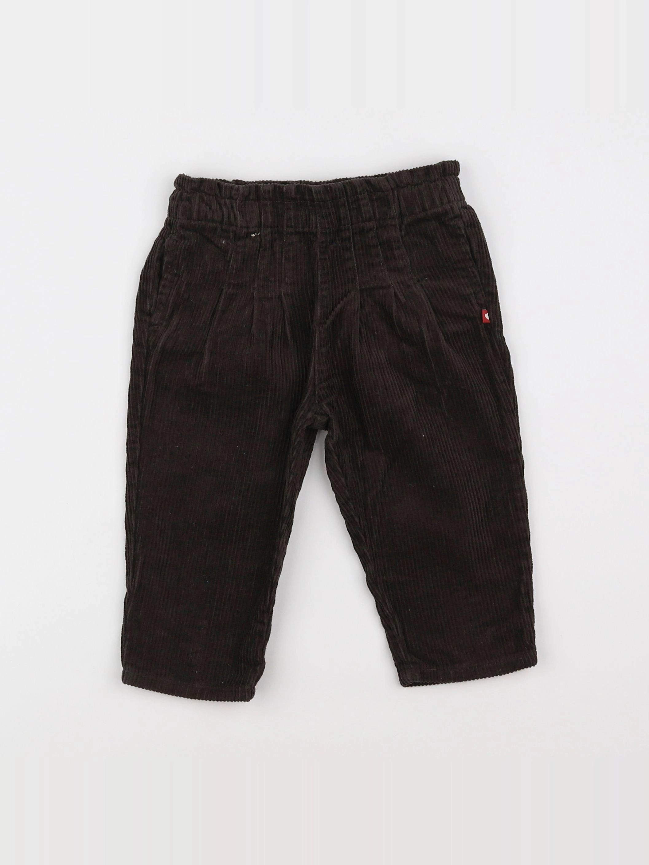 Boutchou - pantalon marron - 12 mois