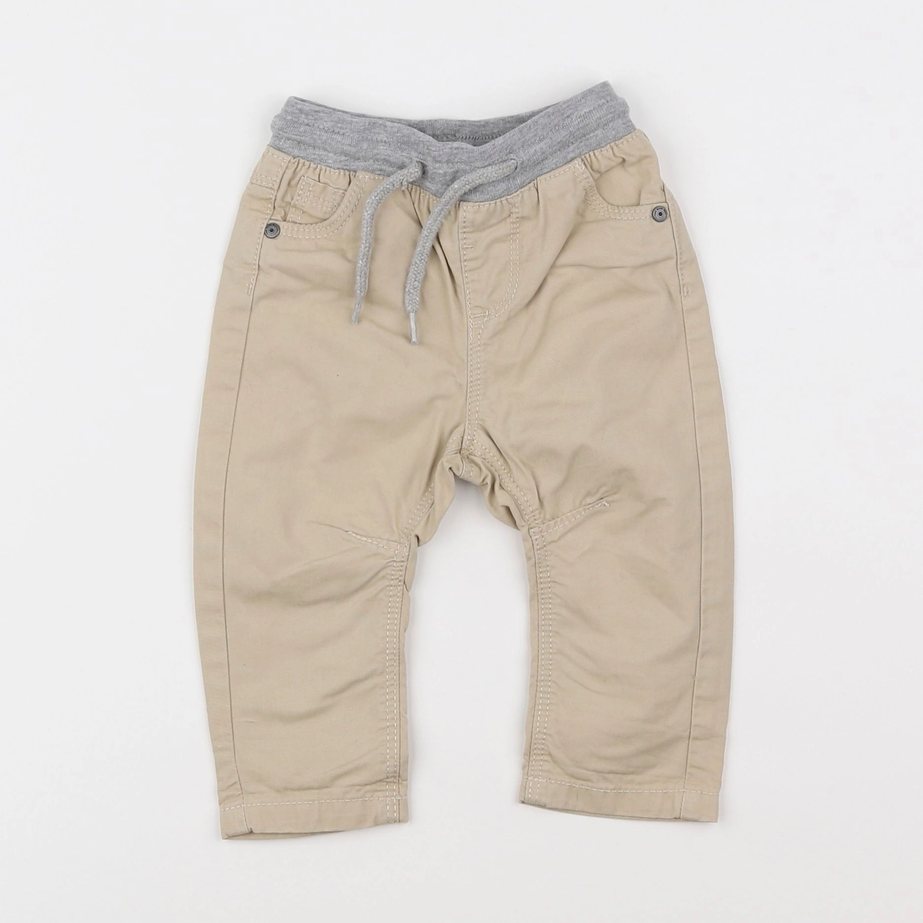 Tape à l'oeil - pantalon beige - 6 mois